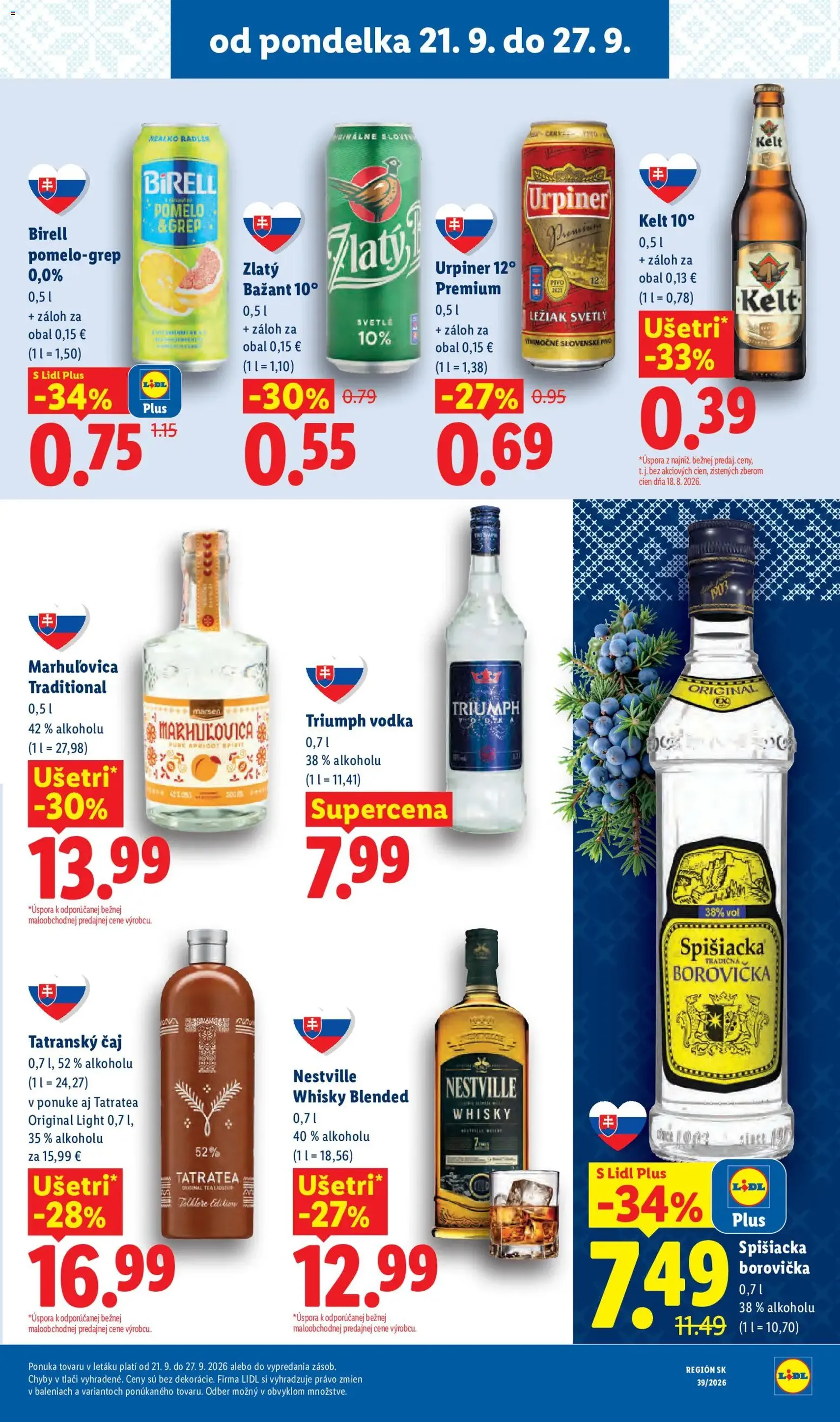 Lidl leták - platný leták od 21.09.2026 strana 31 z 102