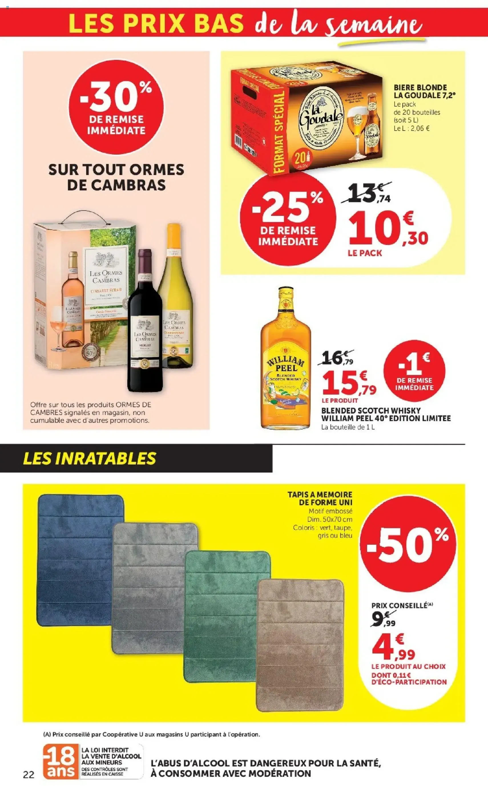 U Express - Anniversaire gagnant des Magasins U - brochure valable à partir du 15/09/2026, page 22 sur 24