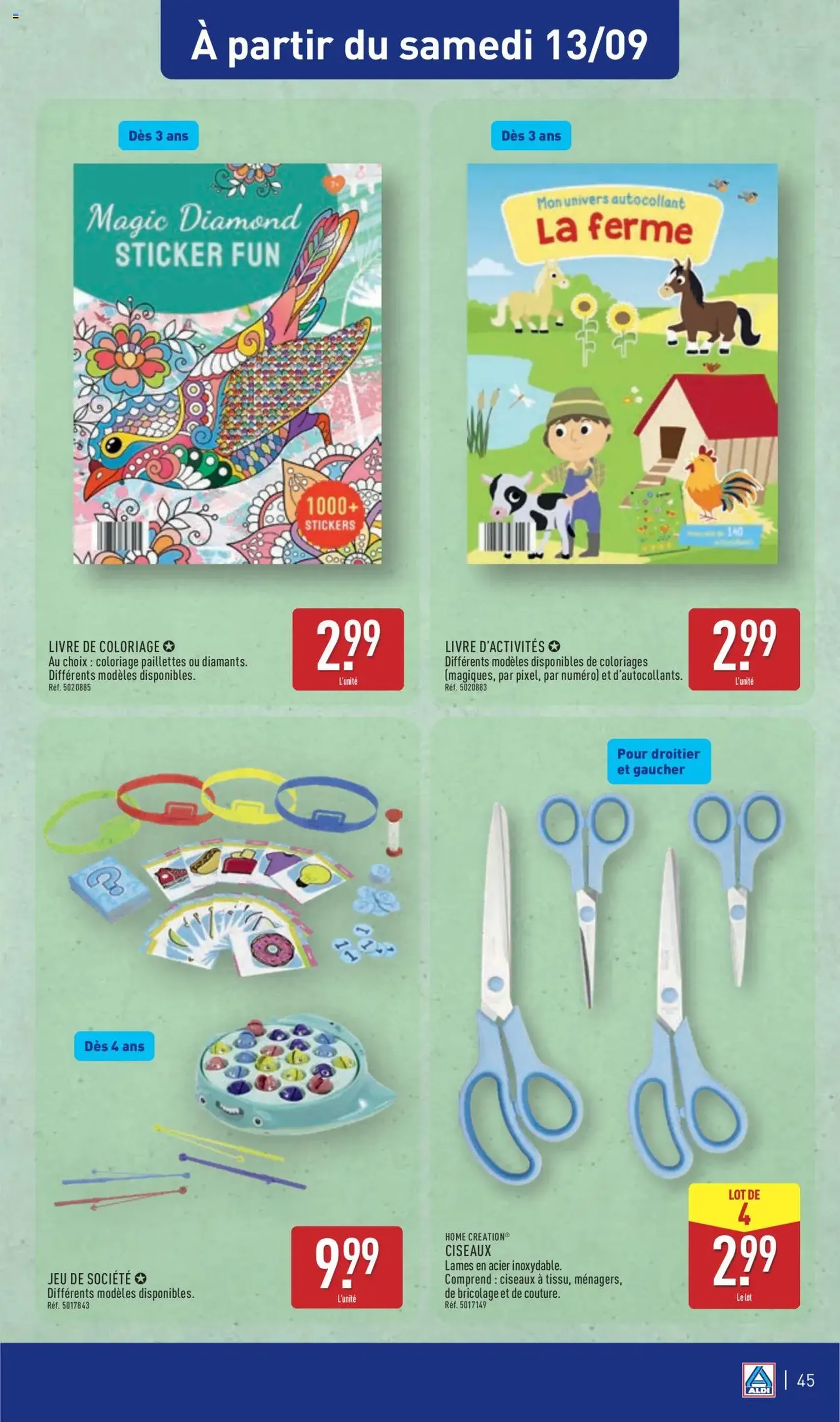 Aldi catalogue semaine 37 - brochure valable à partir du 09/09/2025, page 48 sur 52 Aldi catalogue semaine 37 - brochure valable à partir du 09/09/2025, page 48 sur 52