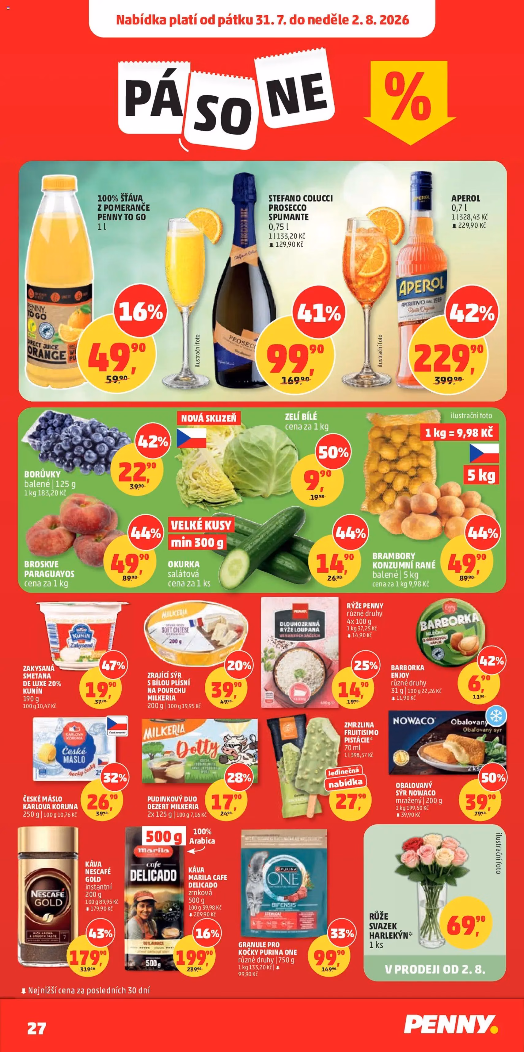 Penny Market leták - platný leták od 29.07.2026 strana 27 z 31