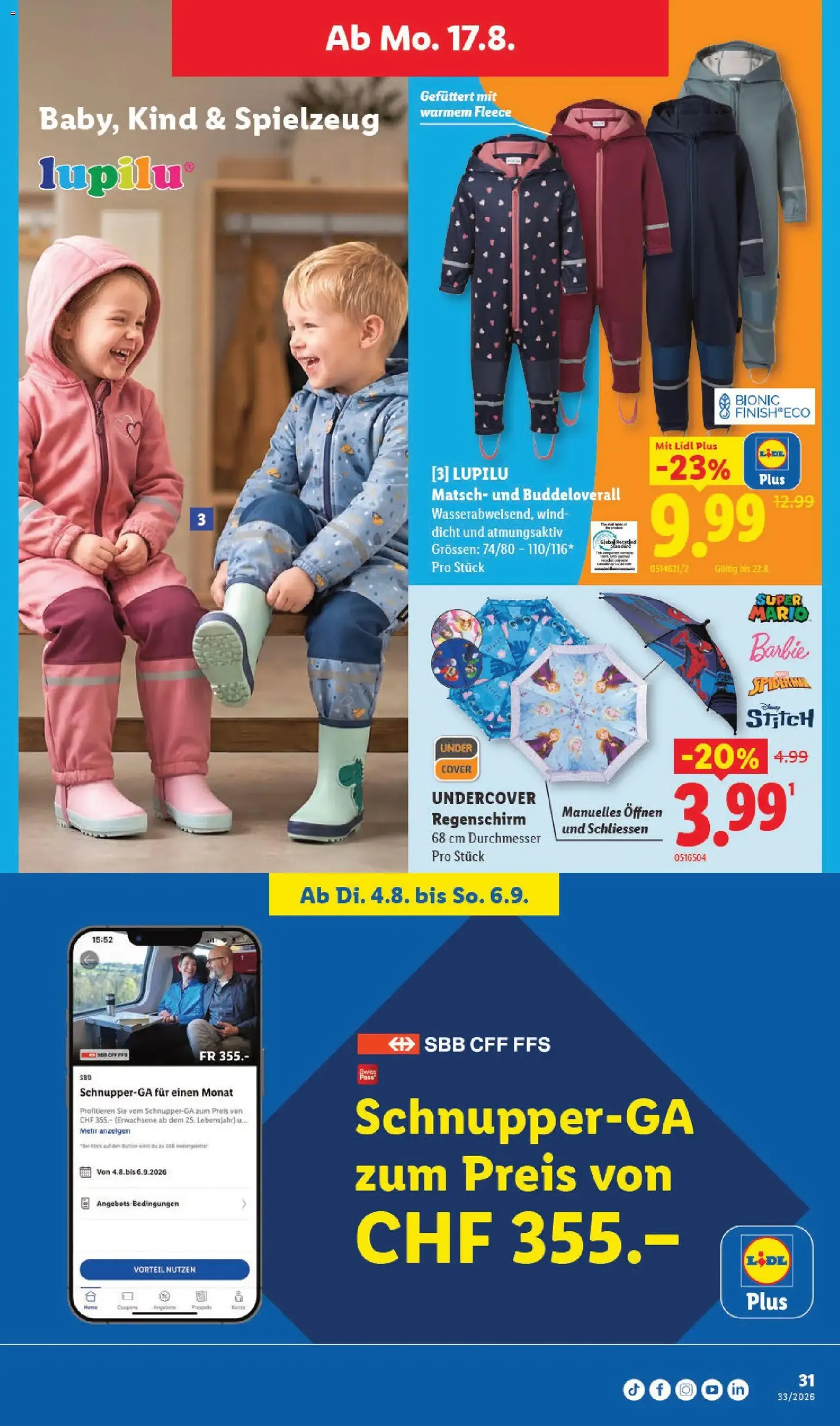 Lidl aktionen - Gültiger Prospekt ab 13.08.2026, Seite 35 von insgesamt 36