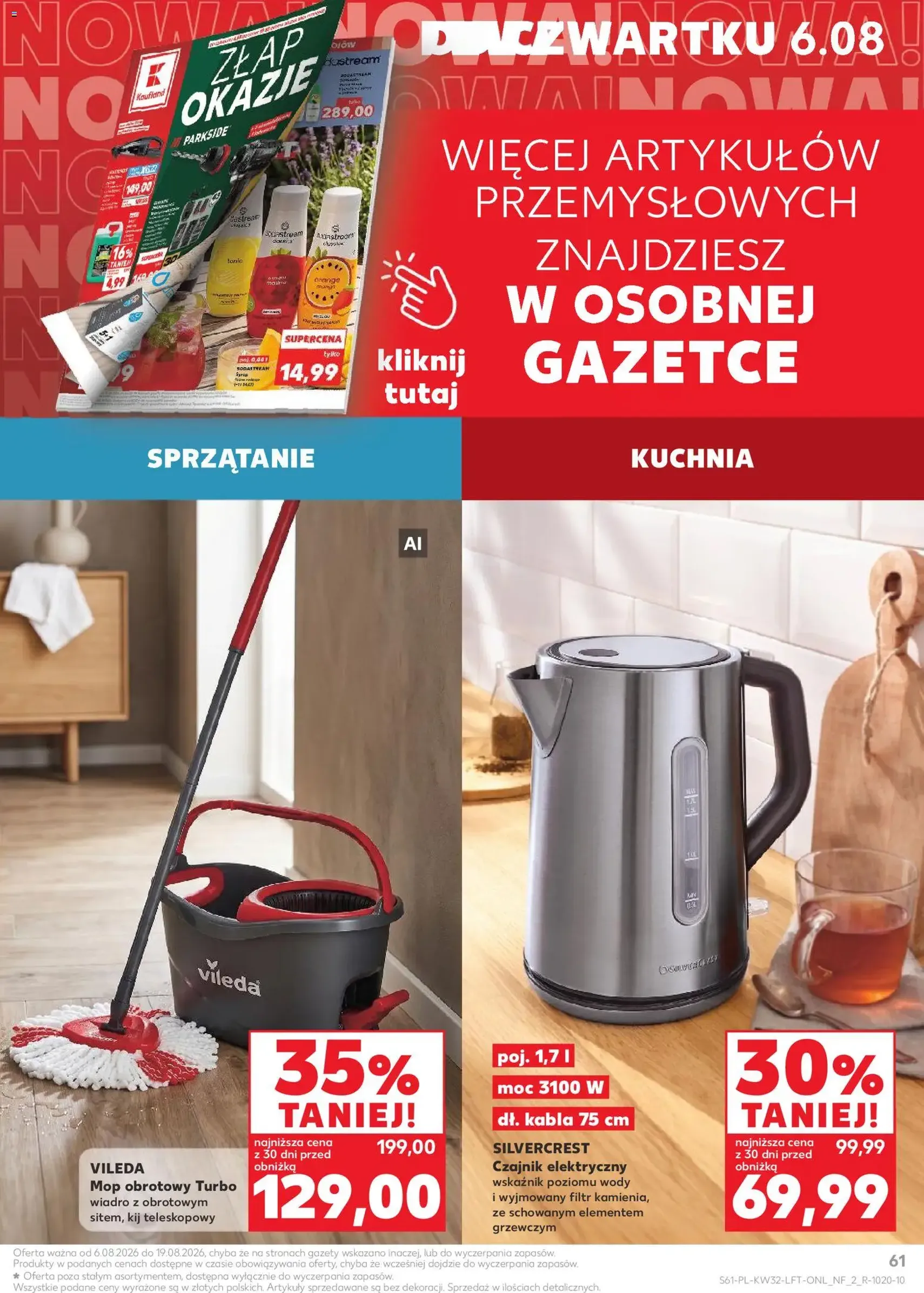 Kaufland gazetka - ważny gazetka od 06.08.2026 strona 61 z 62