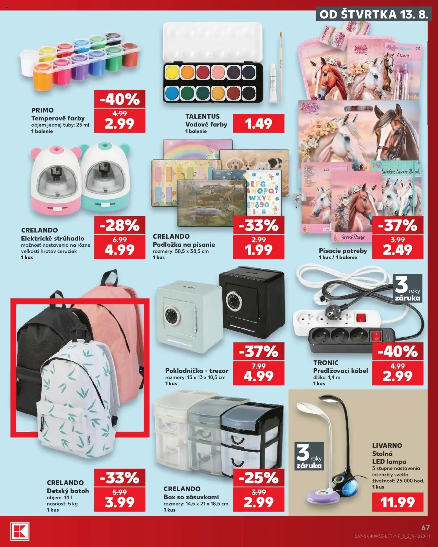 Kaufland leták - platný leták od 13.08.2026 strana 67 z 80