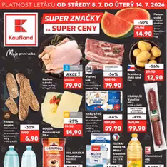 Kaufland leták - náhled letáku platný od 08.07.2026