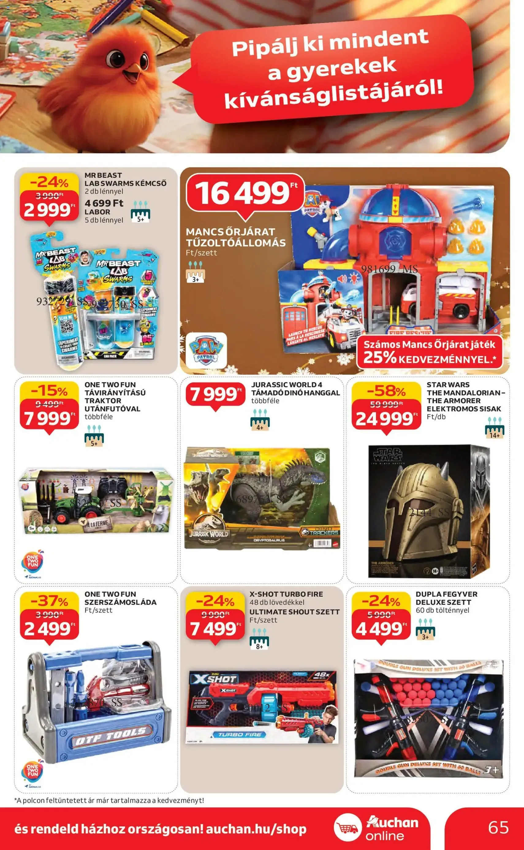 Auchan Akciós újság - 2025.12.11. érvényes szórólap 65 oldal 76 oldalból