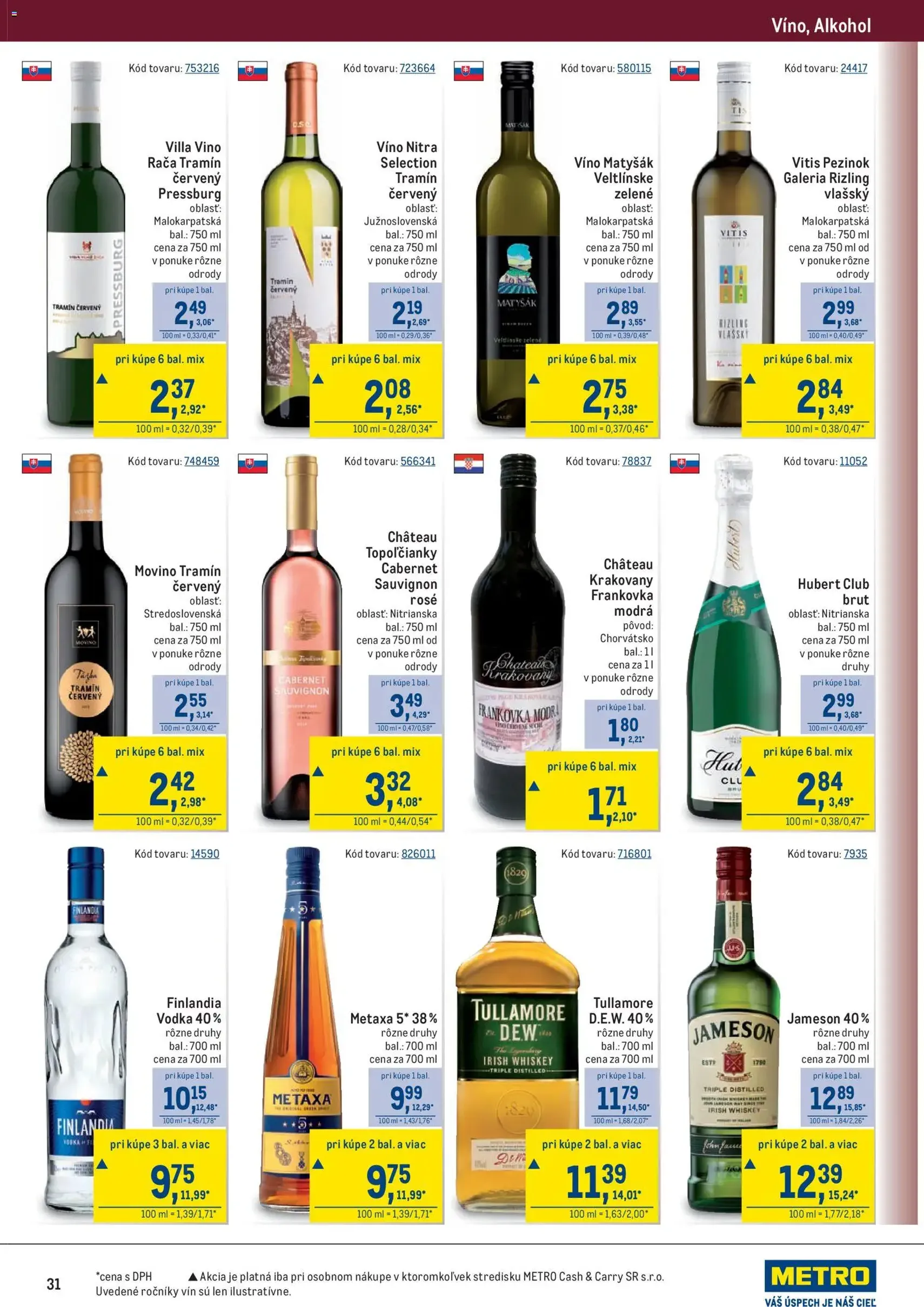 Metro maloobchod - platný leták od 02.01.2026 strana 31 z 40