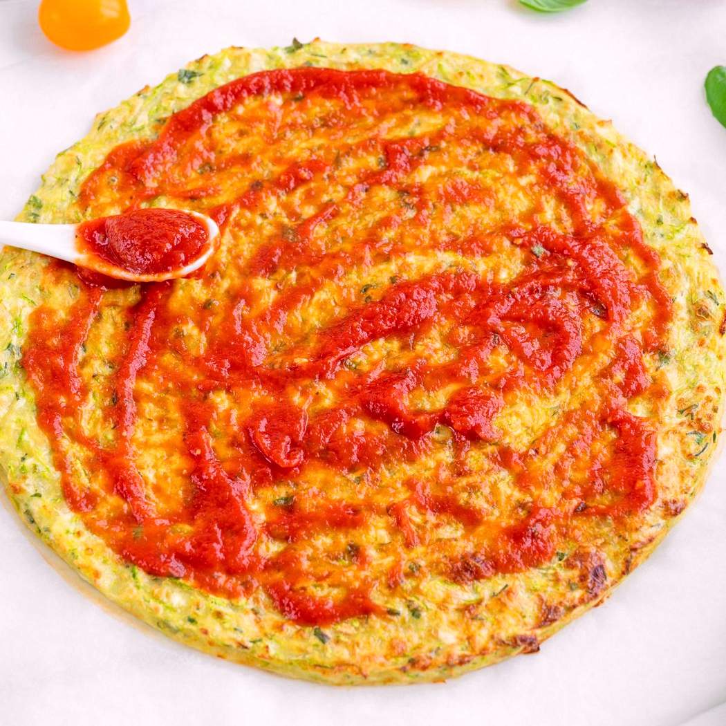 Courgette Pizza