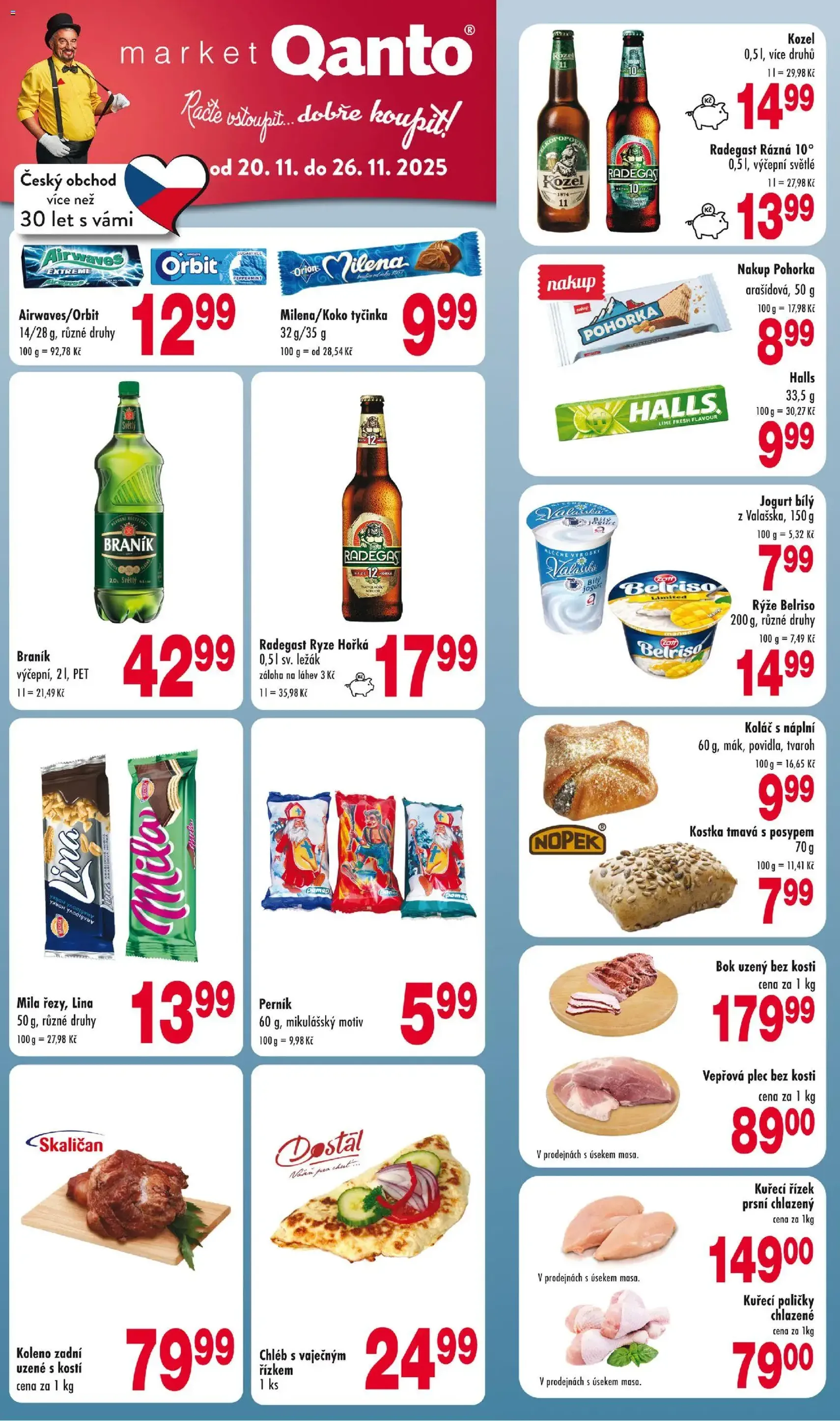 Astur & Qanto leták - platný leták od 20.11.2025 strana 1 z 4