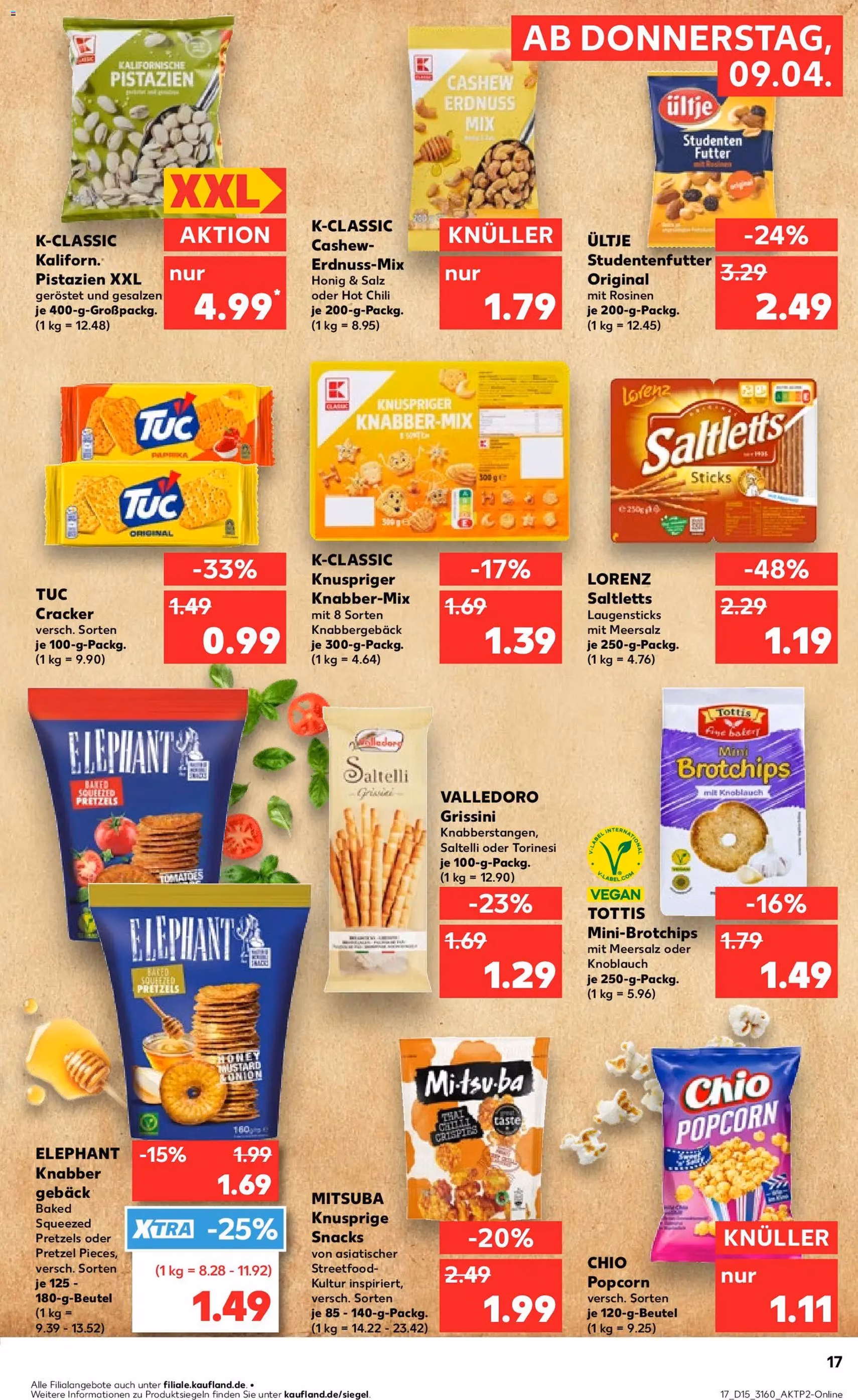 Kaufland Prospekt - Gültiger Prospekt ab 09.04.2026, Seite 17 von insgesamt 58