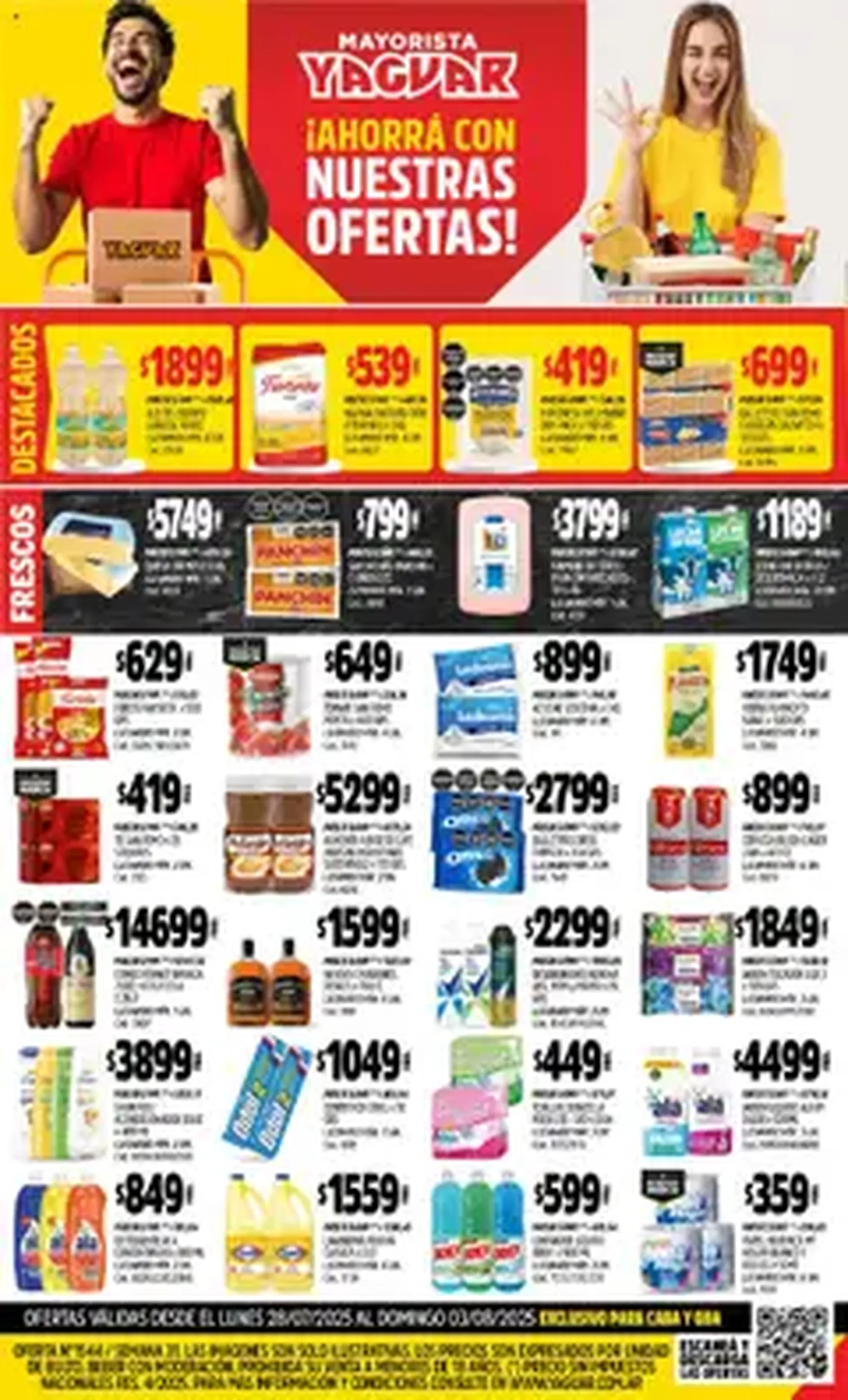 Yaguar catálogo - folleto válido desde 28/07/2025 página 1 de 1