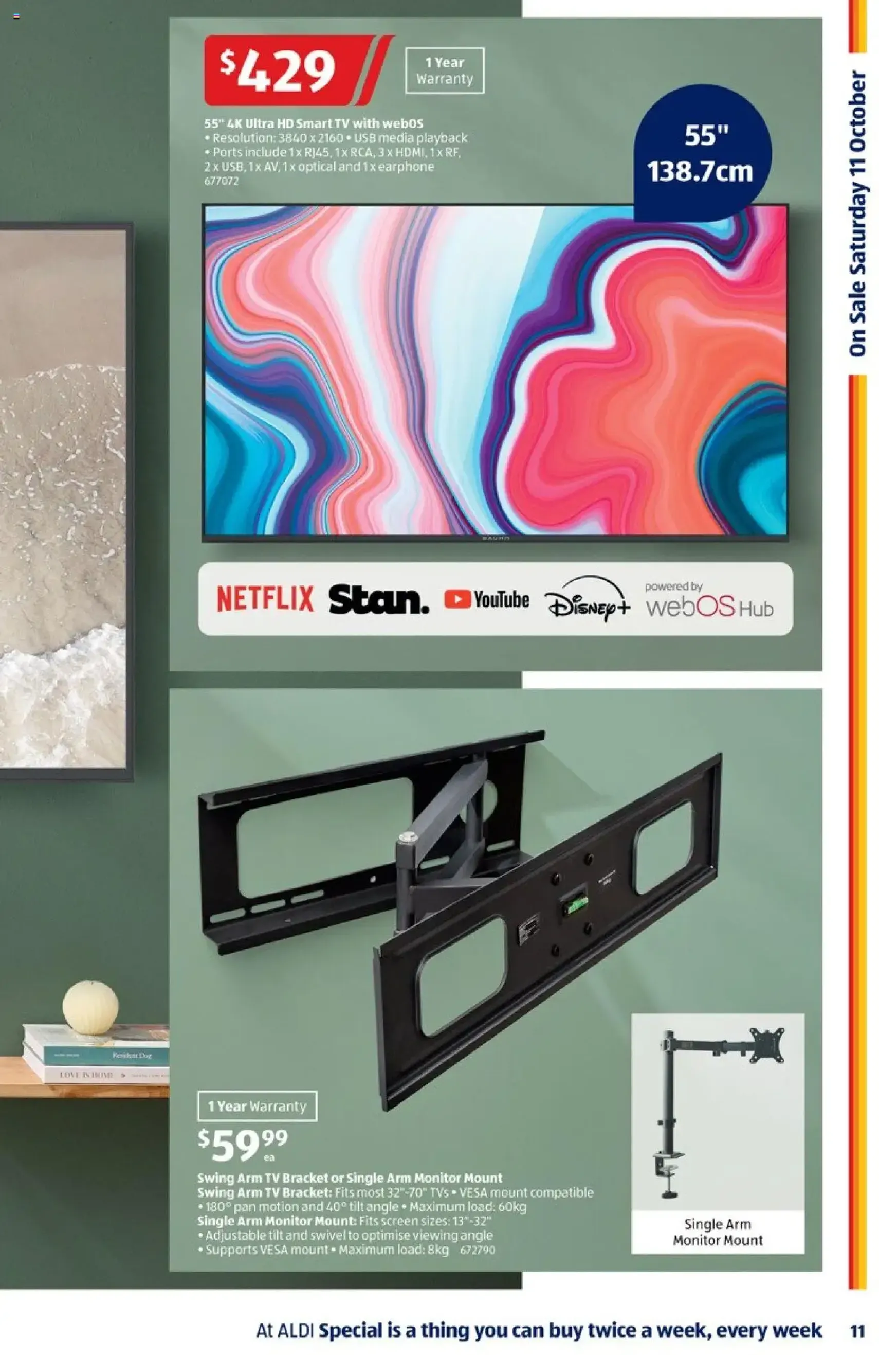 Catalogue Aldi - valid flyer from 08/10/2025, page 11 of 28