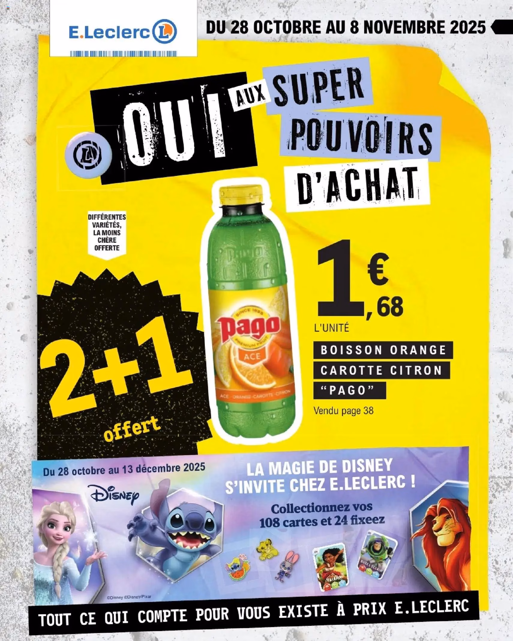 E.Leclerc catalogue Evenement - brochure valable à partir du 28/10/2025, page 1 sur 48 E.Leclerc catalogue Evenement - brochure valable à partir du 28/10/2025, page 1 sur 48