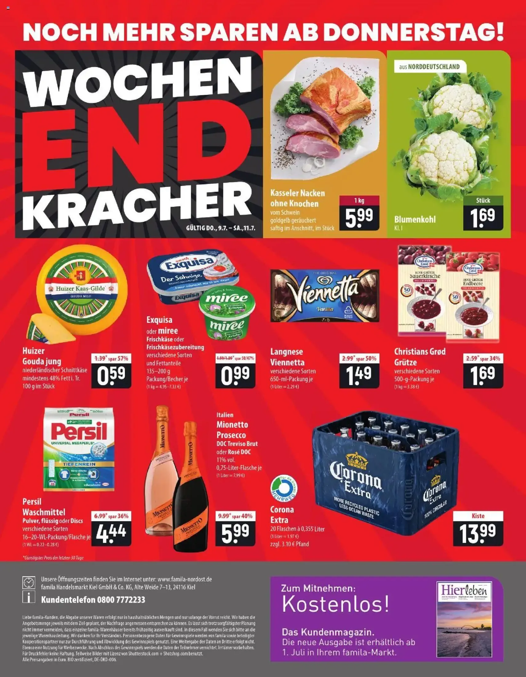 Famila Prospekt - Gültiger Prospekt ab 06.07.2026, Seite 24 von insgesamt 24