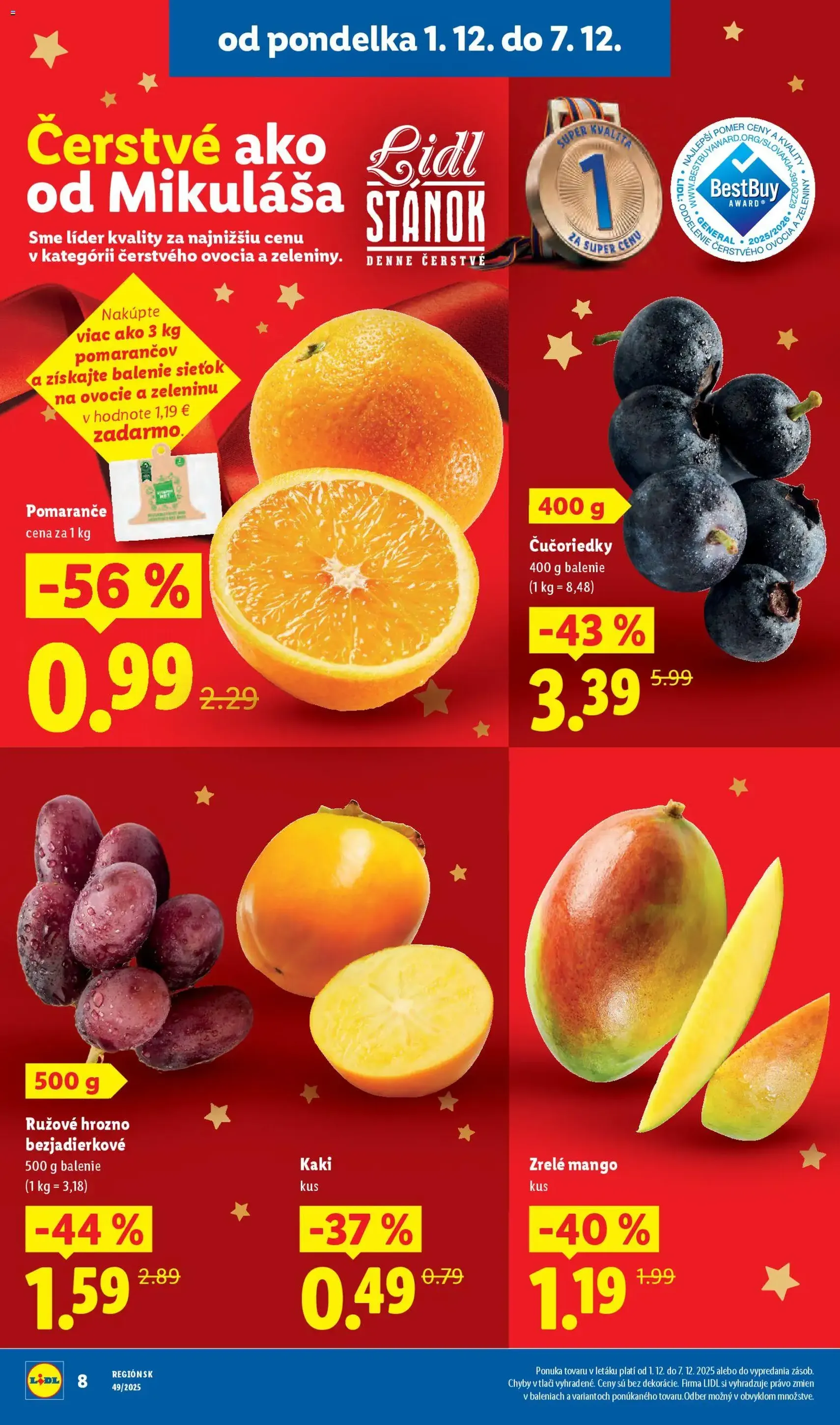 Lidl leták - platný leták od 01.12.2025 strana 8 z 100