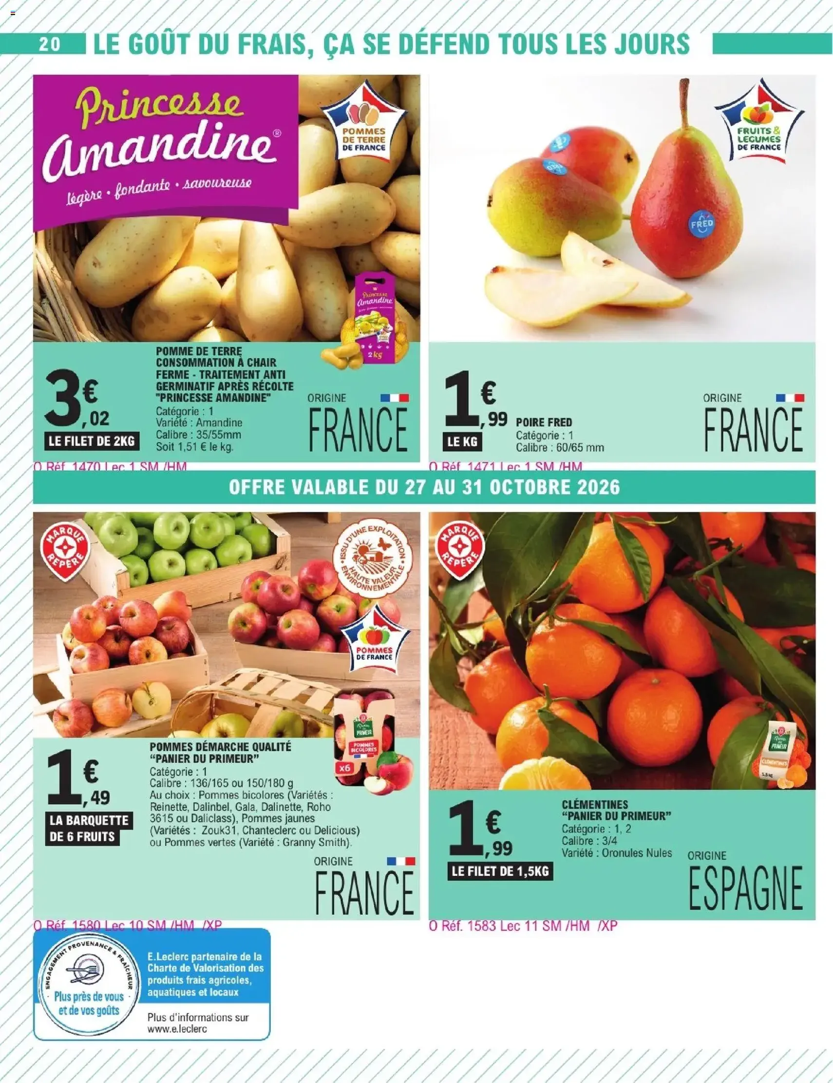 E.Leclerc catalogue - brochure valable à partir du 27/10/2026, page 20 sur 58