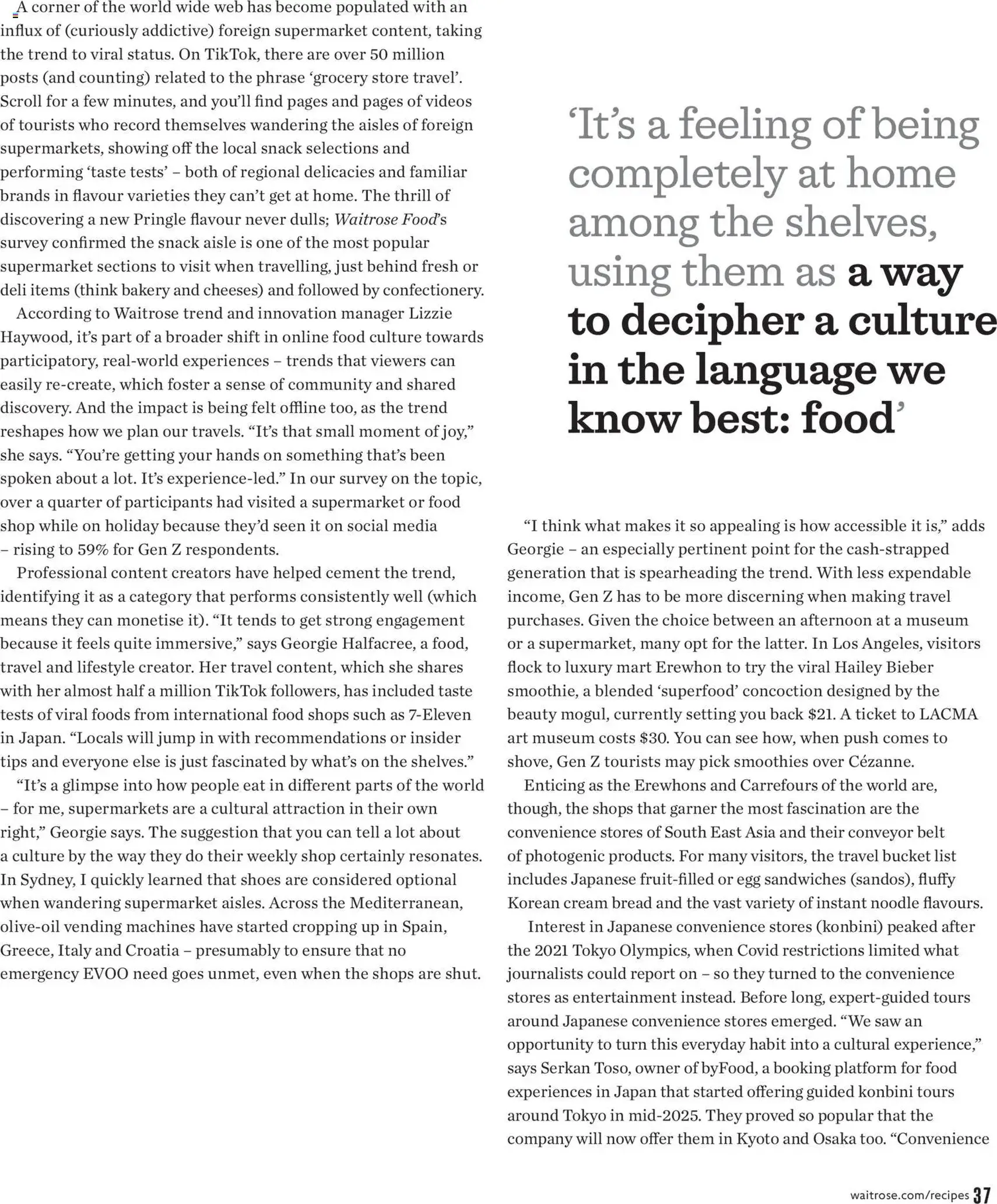 Waitrose - Offers - valid flyer from 01/07/2026, page 37 of 156