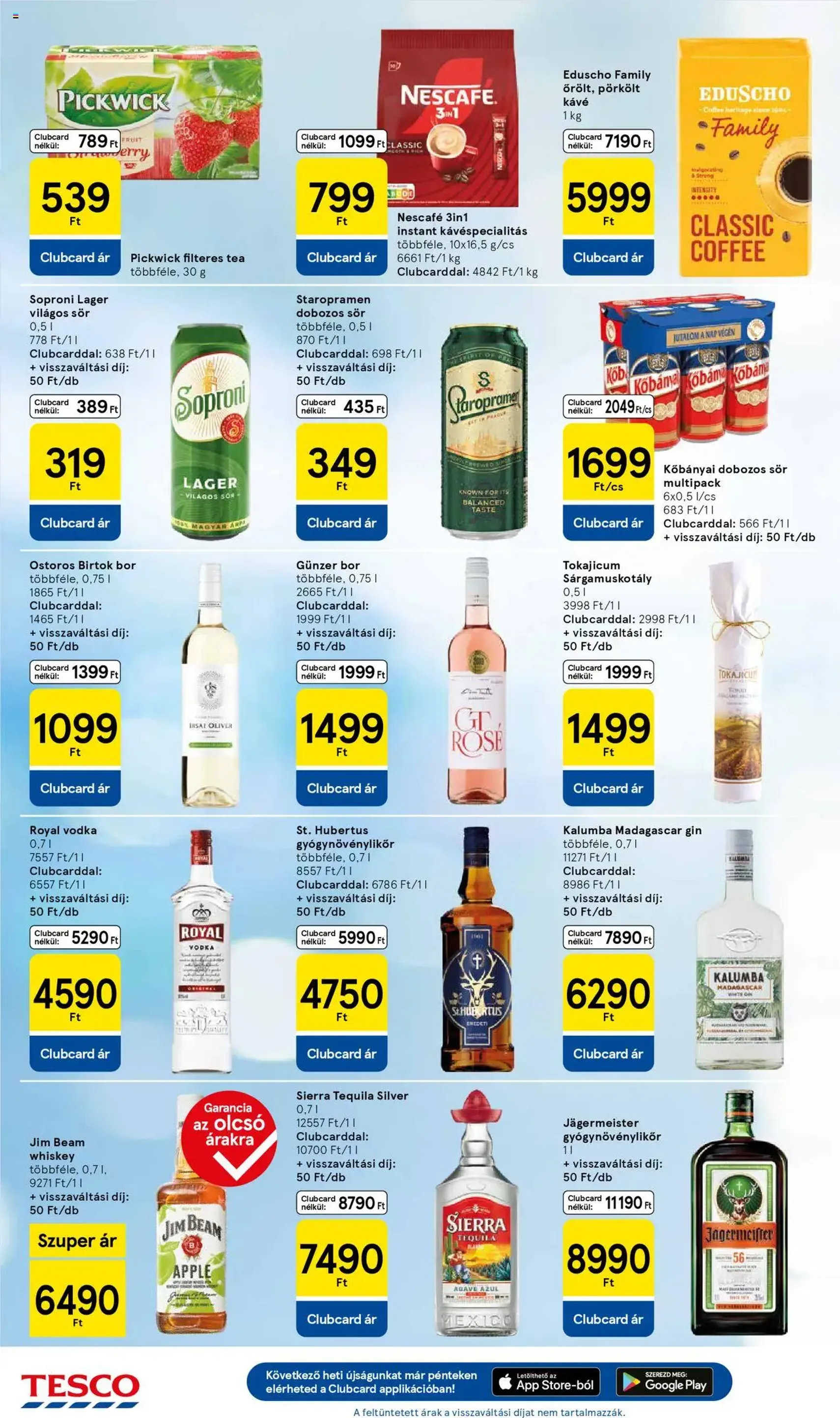 Tesco Hipermarket - Akciós újság - 2025.10.16. érvényes szórólap 8 oldal 34 oldalból Tesco Hipermarket - Akciós újság - 2025.10.16. érvényes szórólap 8 oldal 34 oldalból