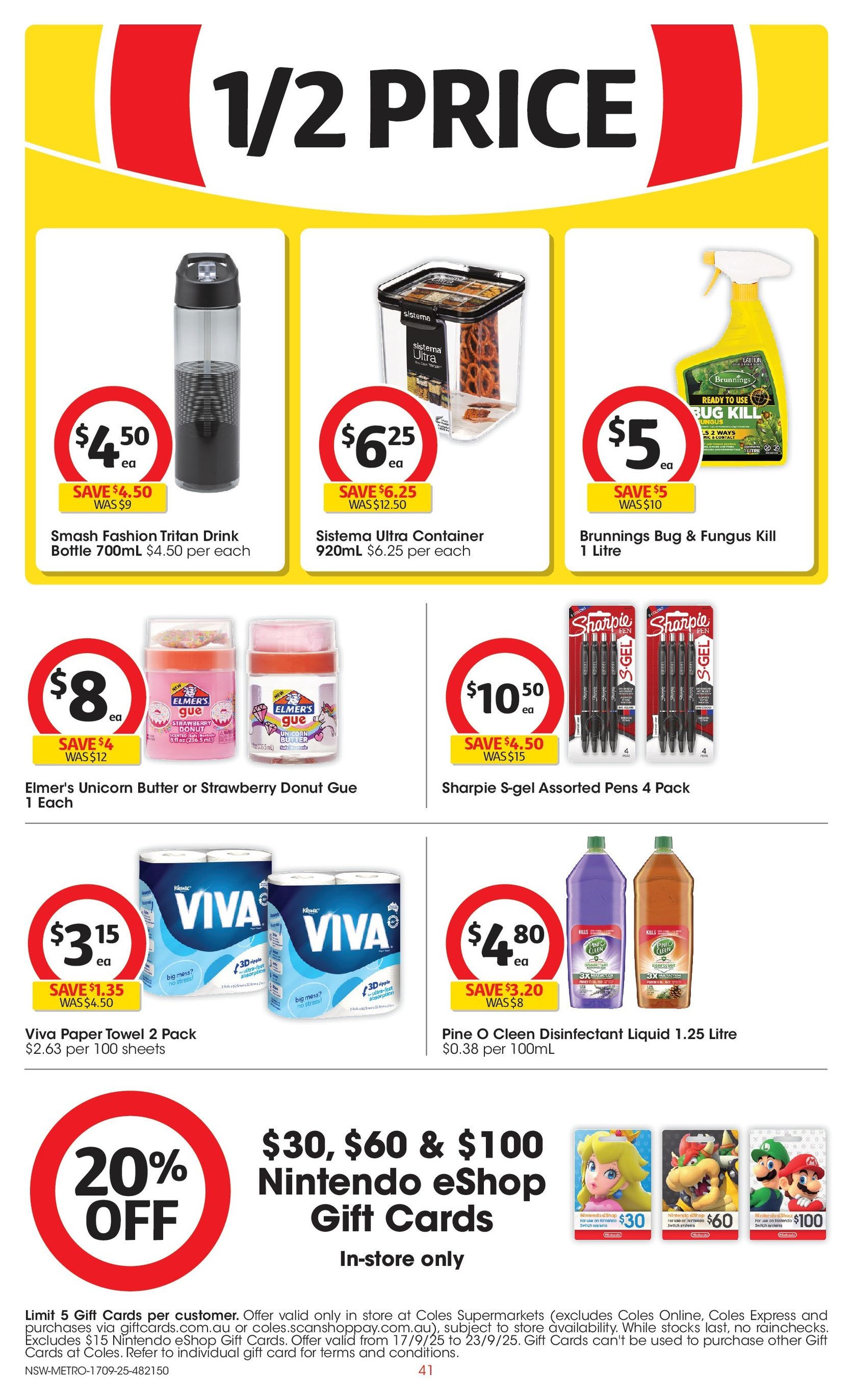 Coles Catalogue NSW - valid flyer from 17/09/2025, page 41 of 47