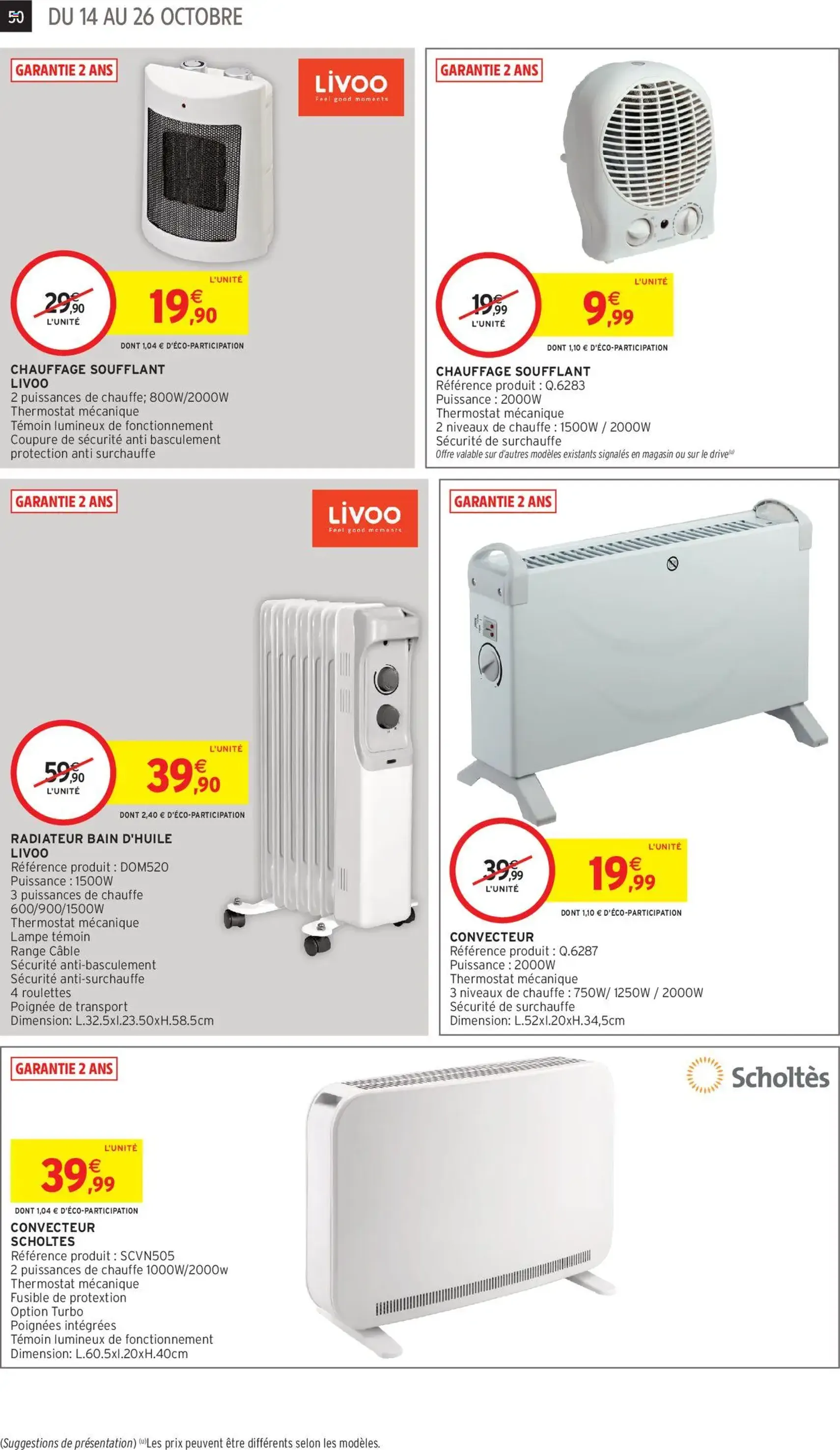 Intermarché catalogue semaine 42 - brochure valable à partir du 14/10/2025, page 50 sur 52