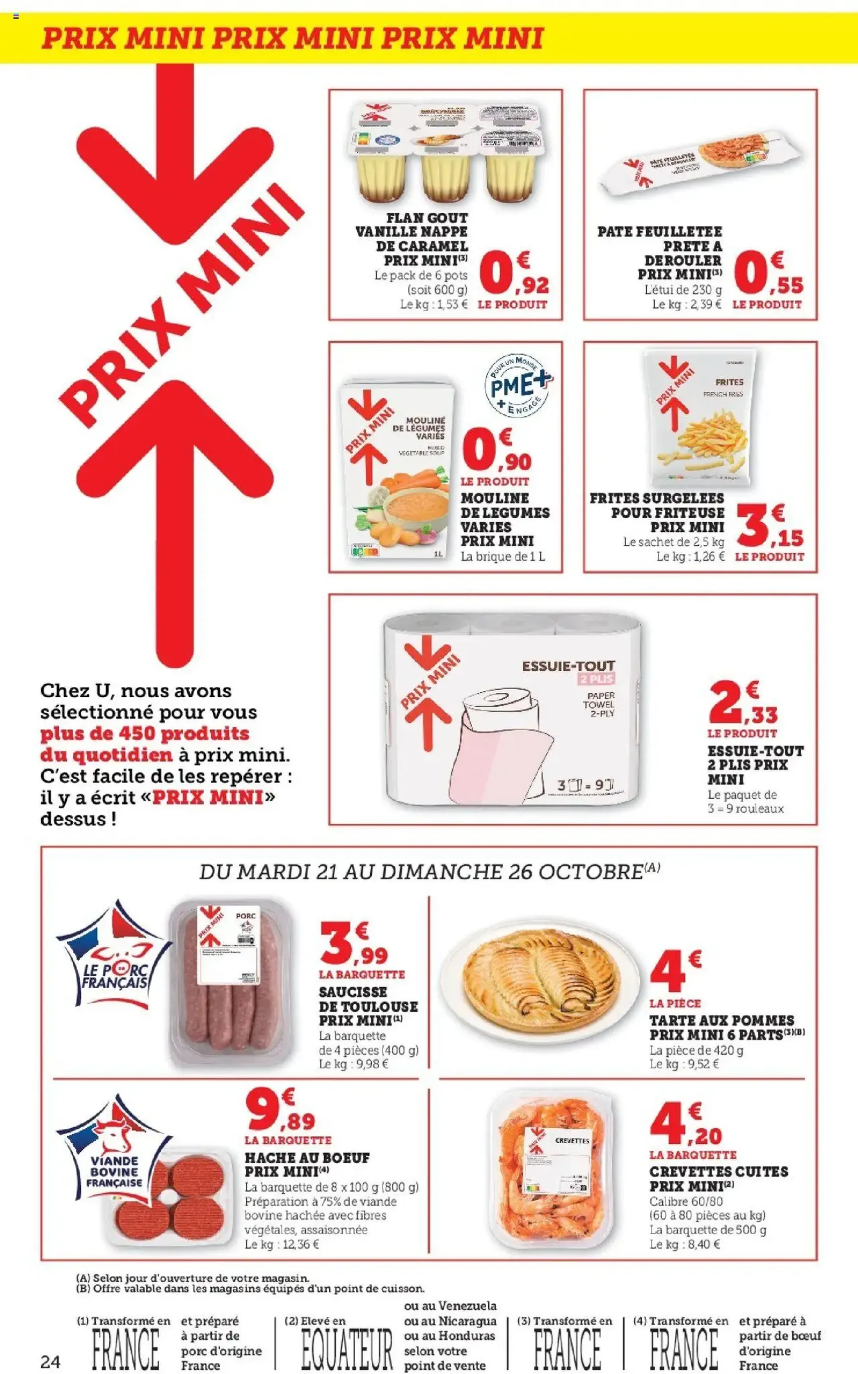 Super U catalogue - brochure valable à partir du 21/10/2025, page 24 sur 36 Super U catalogue - brochure valable à partir du 21/10/2025, page 24 sur 36