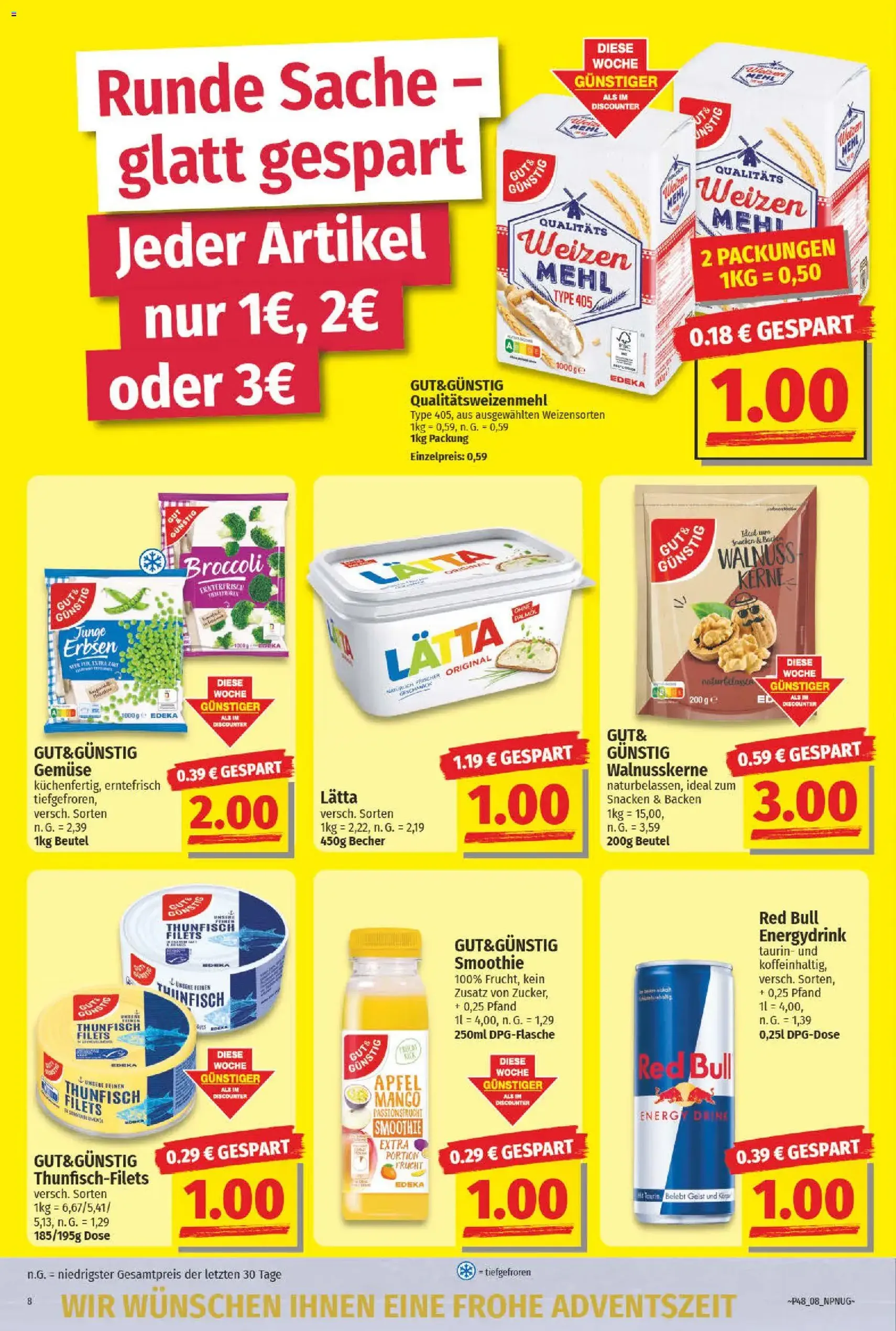 NP Discount Prospekt - Gültiger Prospekt ab 24.11.2025, Seite 8 von insgesamt 15
