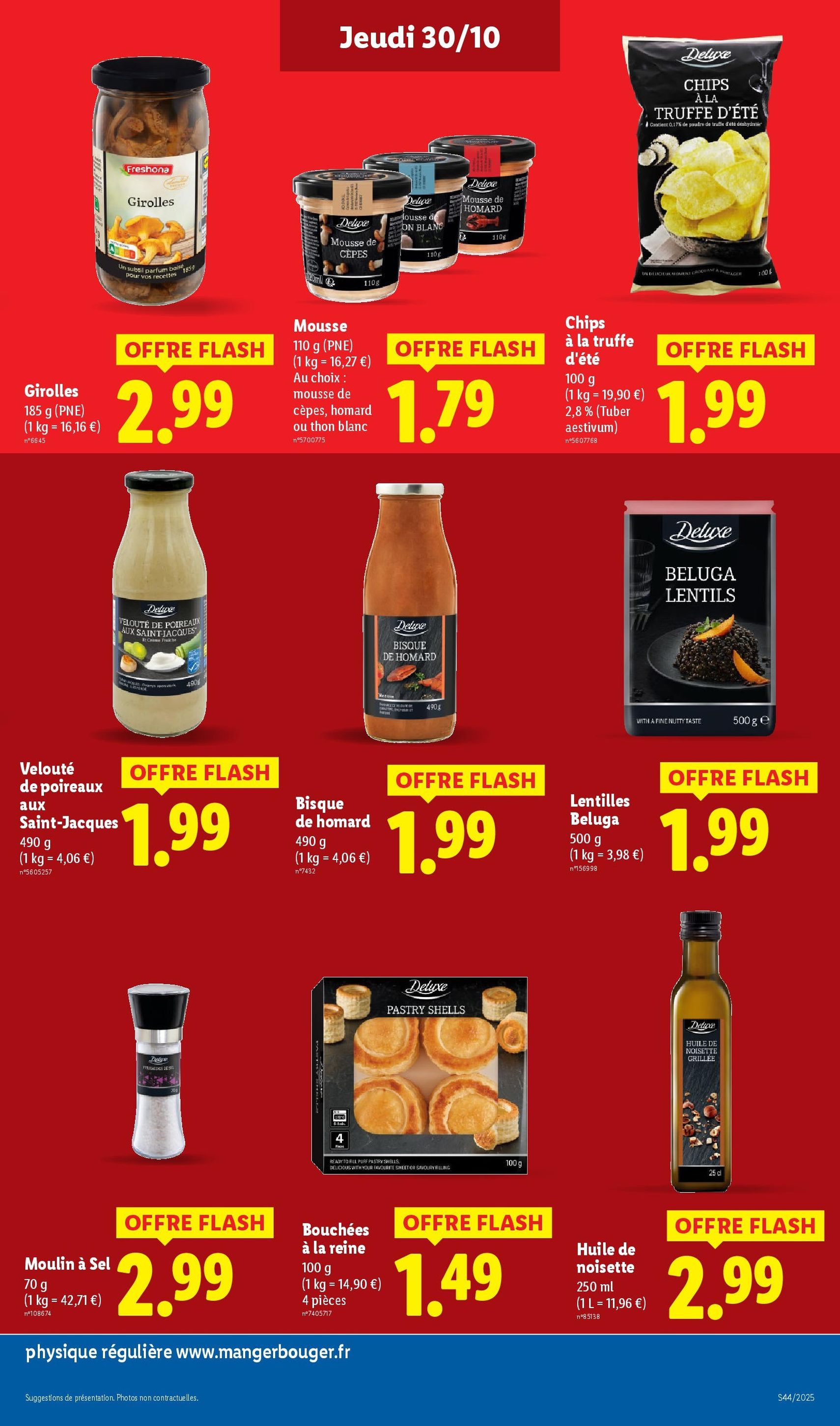 LIDL catalogue semaine 44 - brochure valable à partir du 30/10/2025, page 23 sur 82
