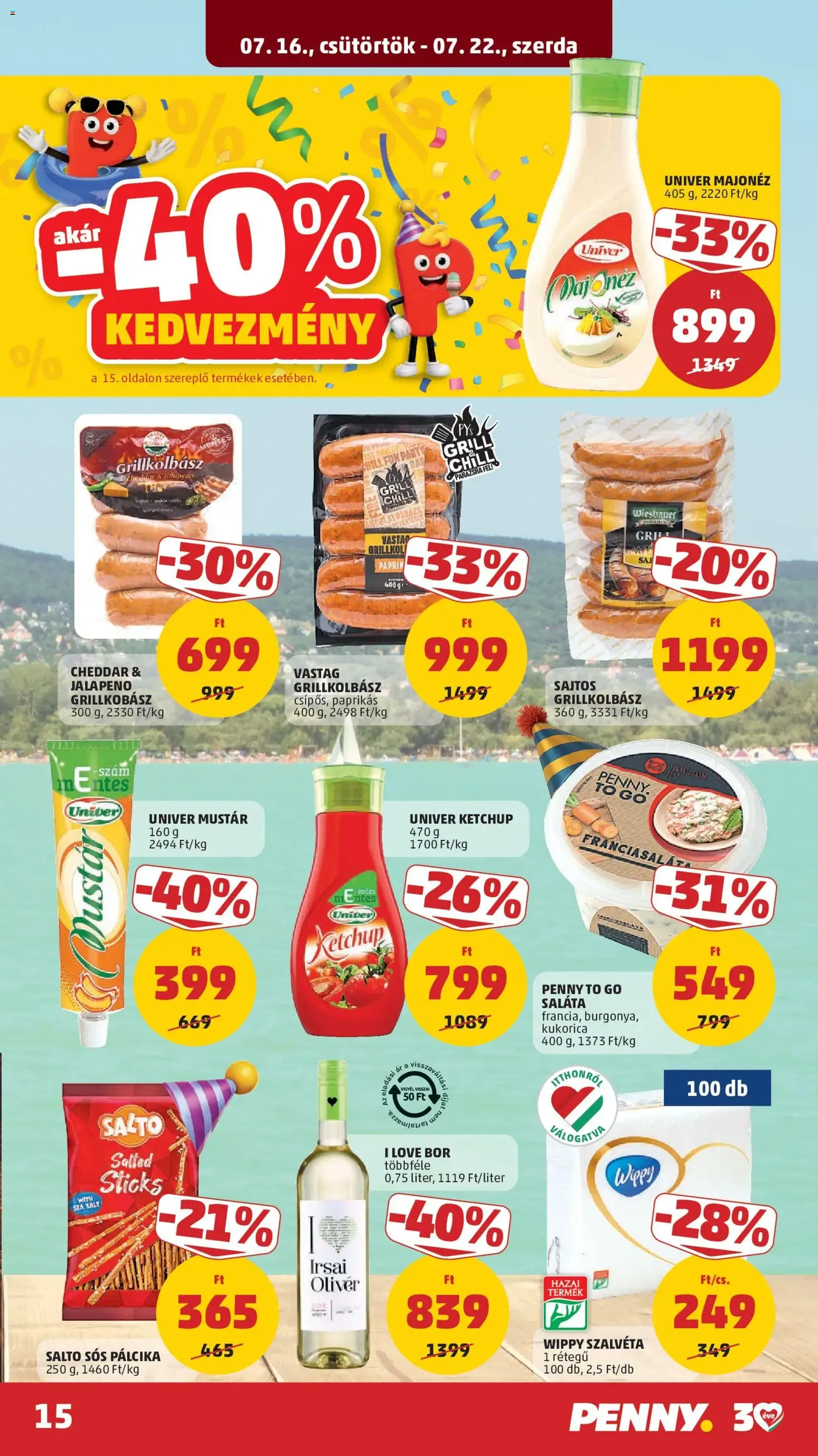 PENNY akciós újság - 2026.07.16. érvényes szórólap 19 oldal 42 oldalból