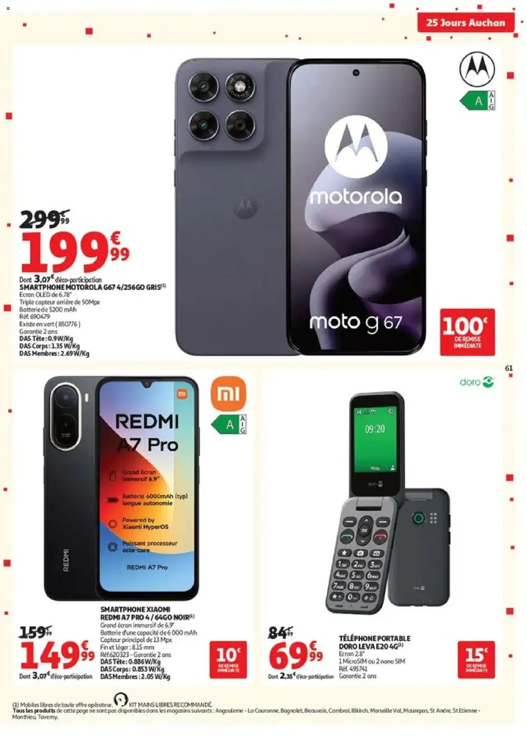 Auchan catalogue - brochure valable à partir du 27/10/2026, page 61 sur 72