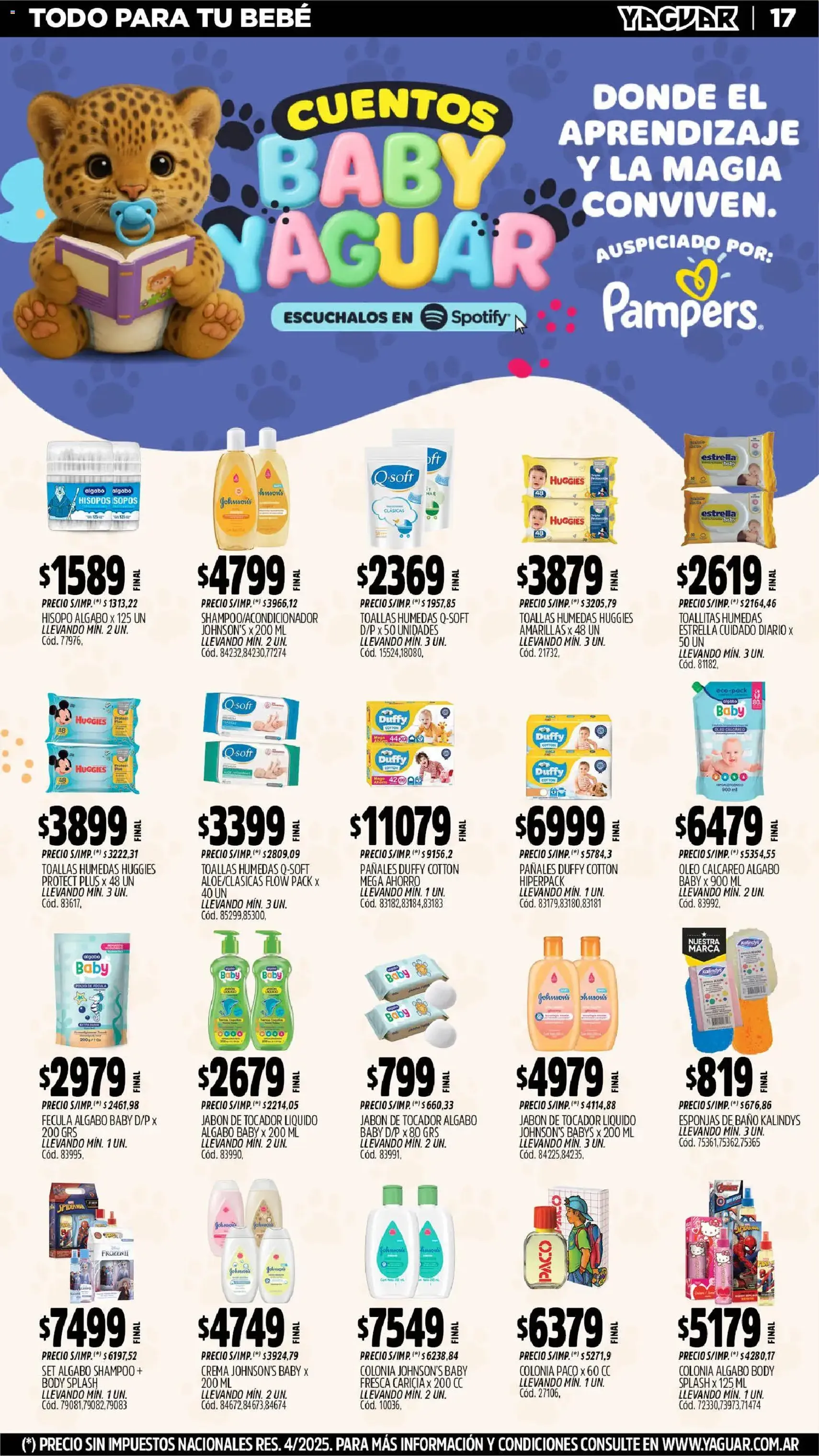 Yaguar catálogo - folleto válido desde 01/12/2025 página 18 de 20