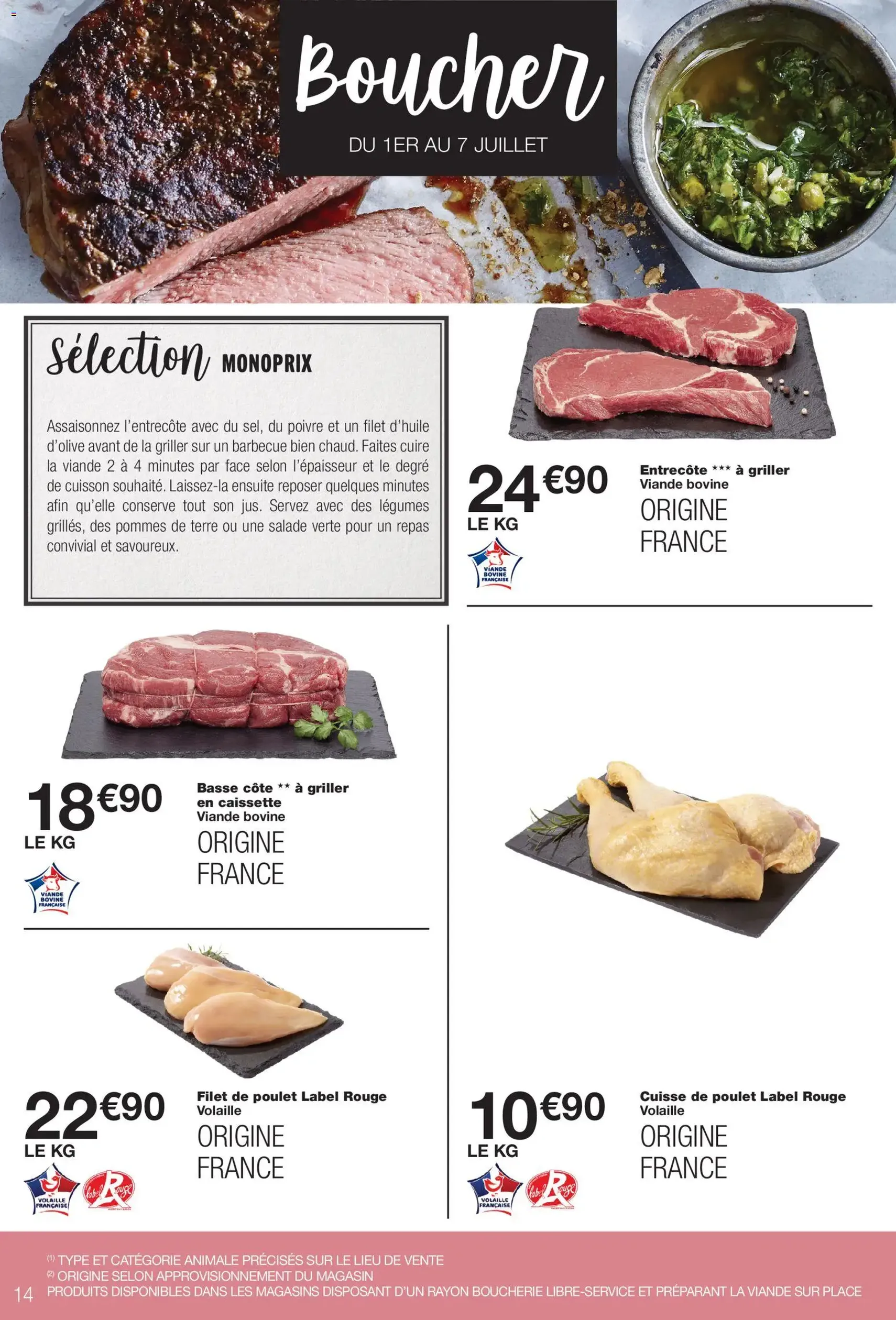 Monoprix catalogue - brochure valable à partir du 30/06/2026, page 14 sur 58