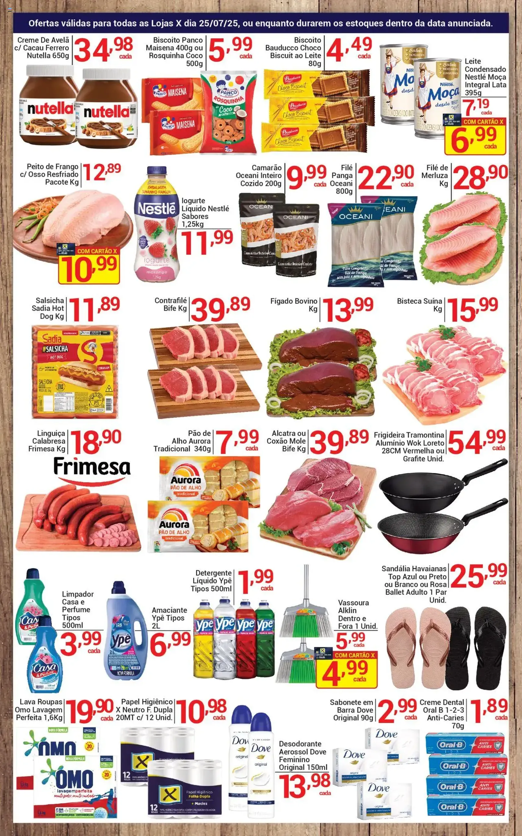 X Supermercados - Ofertas da semana - folheto válido a partir de 25/07/2025 página 2 de 2