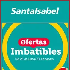 Vista previa del folleto Santa Isabel Ofertas válido desde 27.07.2026