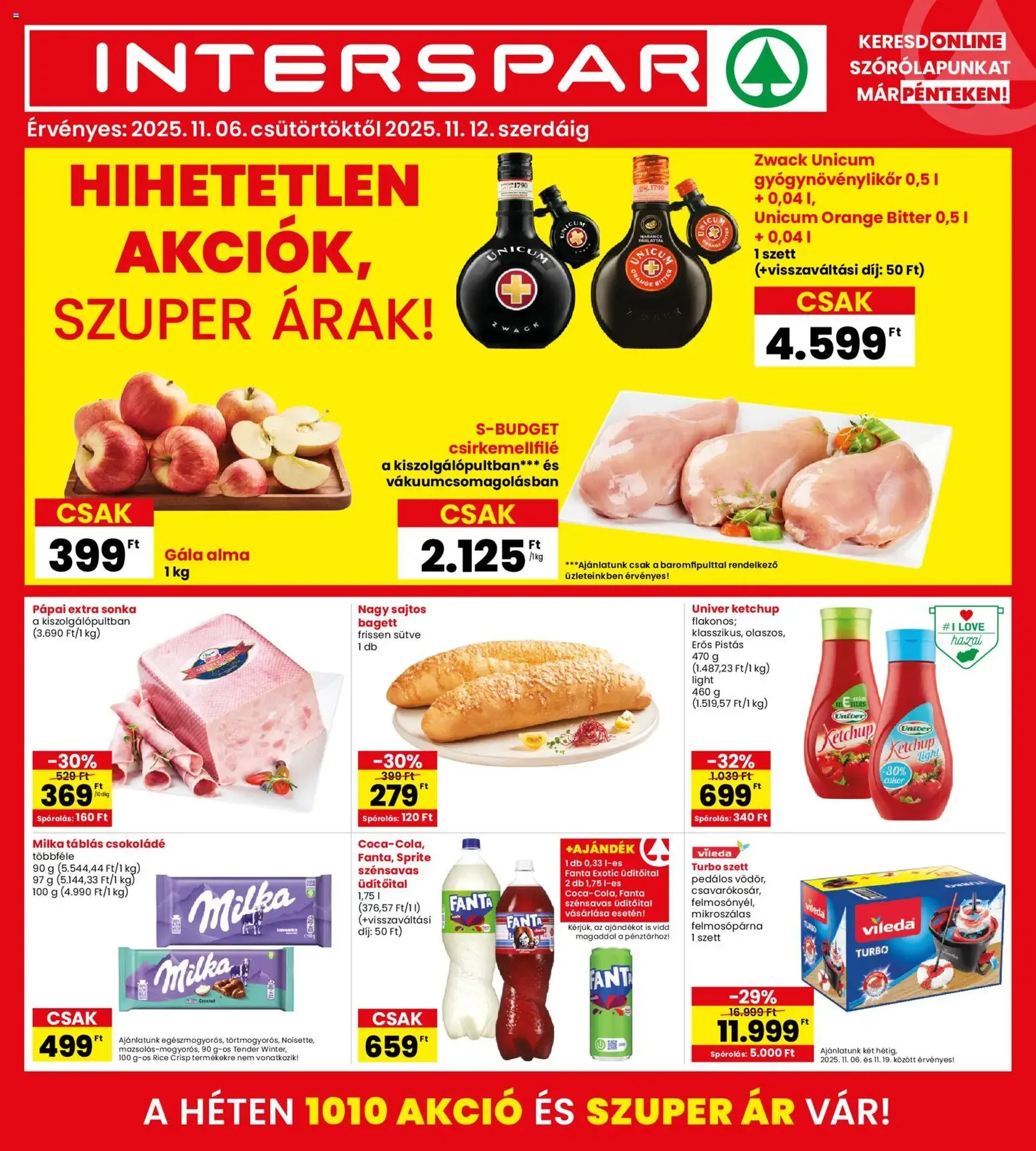 Interspar Black Friday - 2025.11.06. érvényes szórólap 1 oldal 20 oldalból