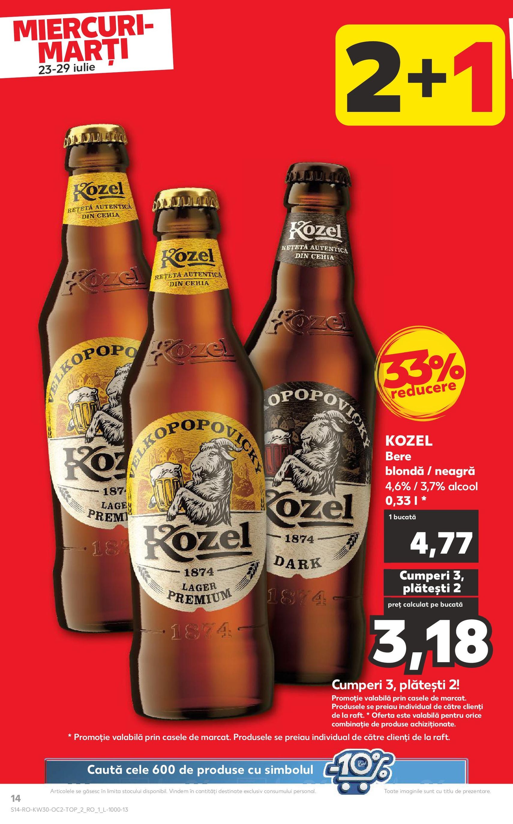 Catalog Kaufland - Bucureşti - cataloage valabile începând cu 23.07.2025 pagina 14 din 72 Catalog Kaufland - Bucureşti - cataloage valabile începând cu 23.07.2025 pagina 14 din 72