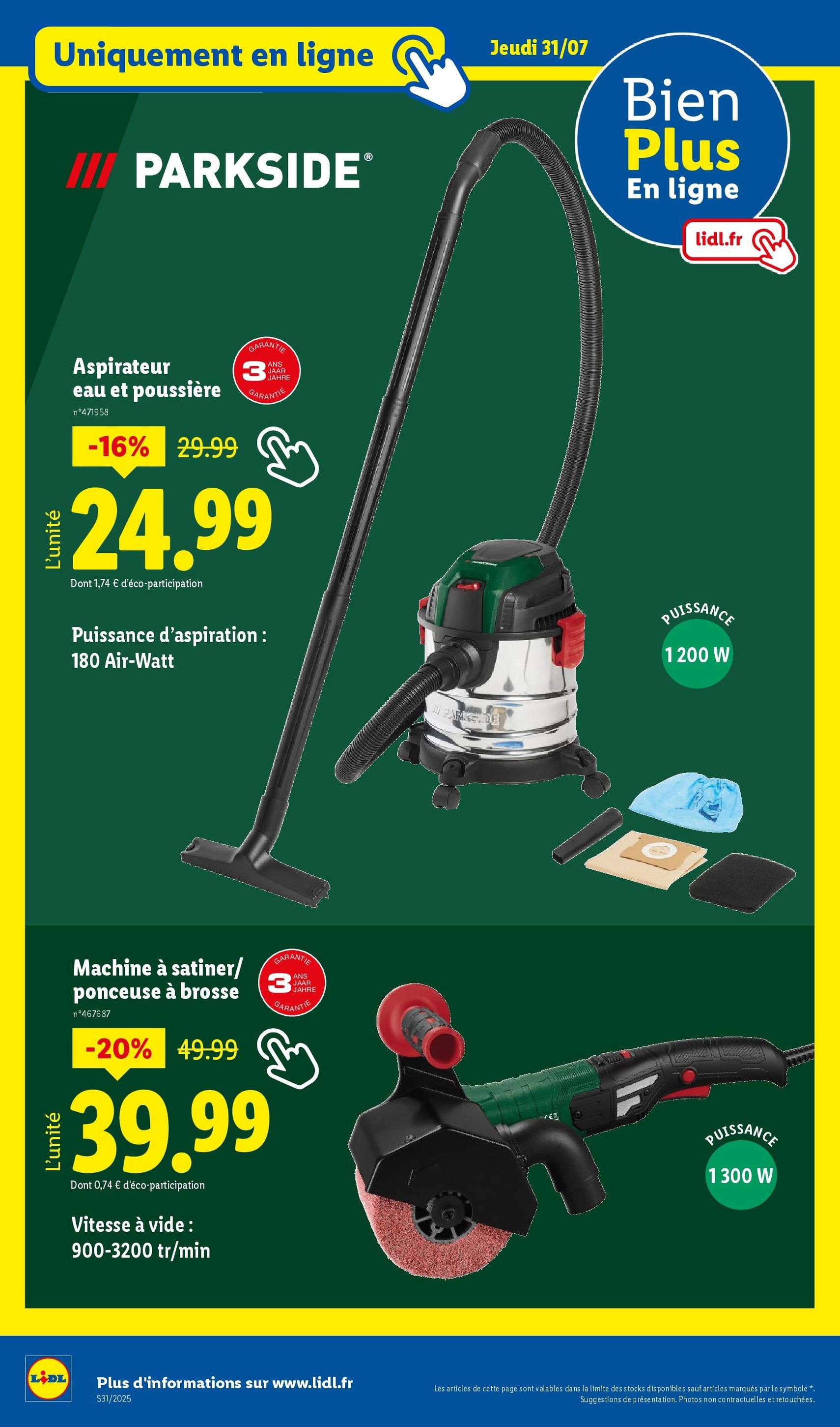 LIDL catalogue semaine 30 - brochure valable à partir du 31/07/2025, page 46 sur 73 LIDL catalogue semaine 30 - brochure valable à partir du 31/07/2025, page 46 sur 73