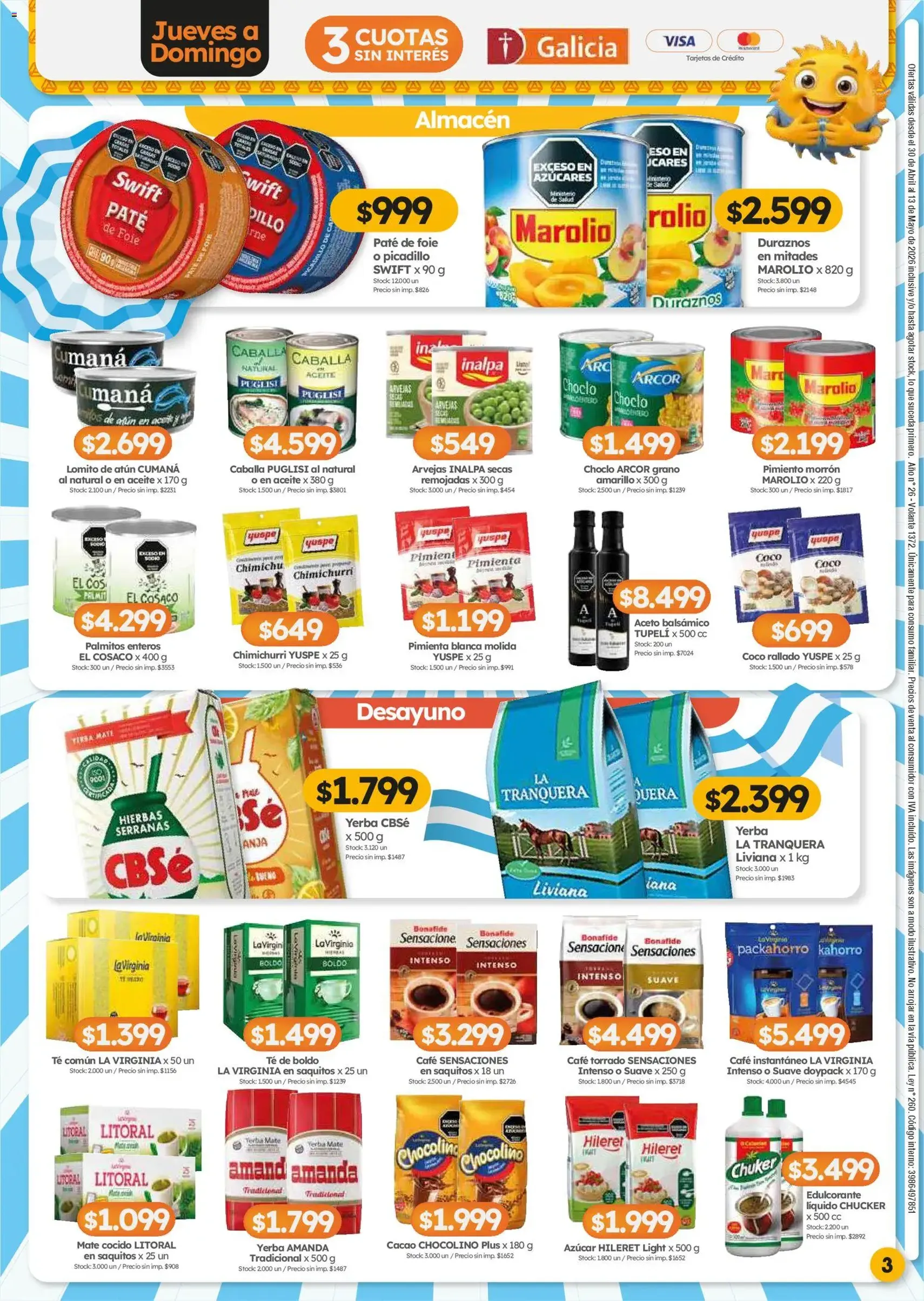 Cordiez ofertas - folleto válido desde 30/04/2026 página 3 de 12