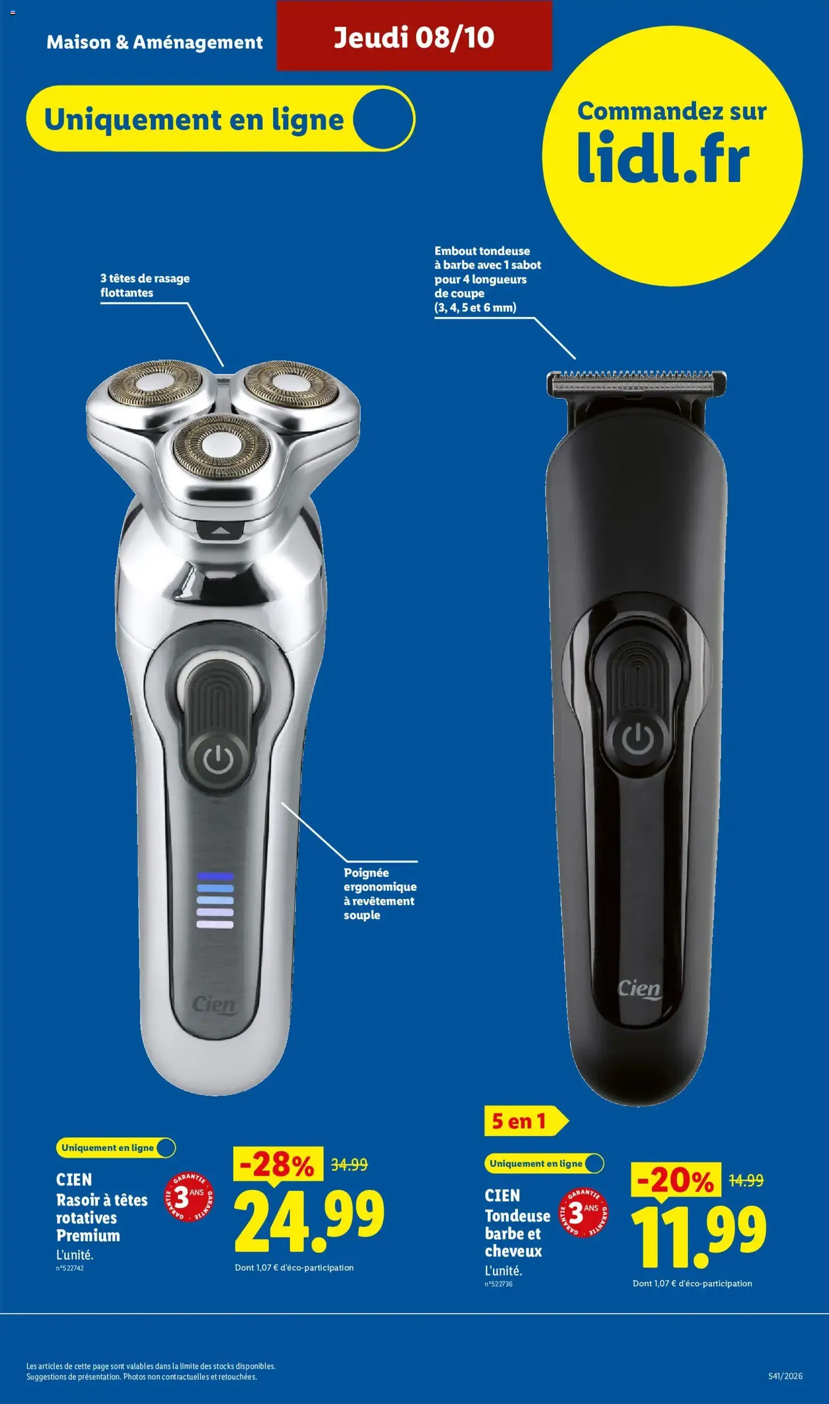 LIDL catalogue - brochure valable à partir du 08/10/2026, page 33 sur 61