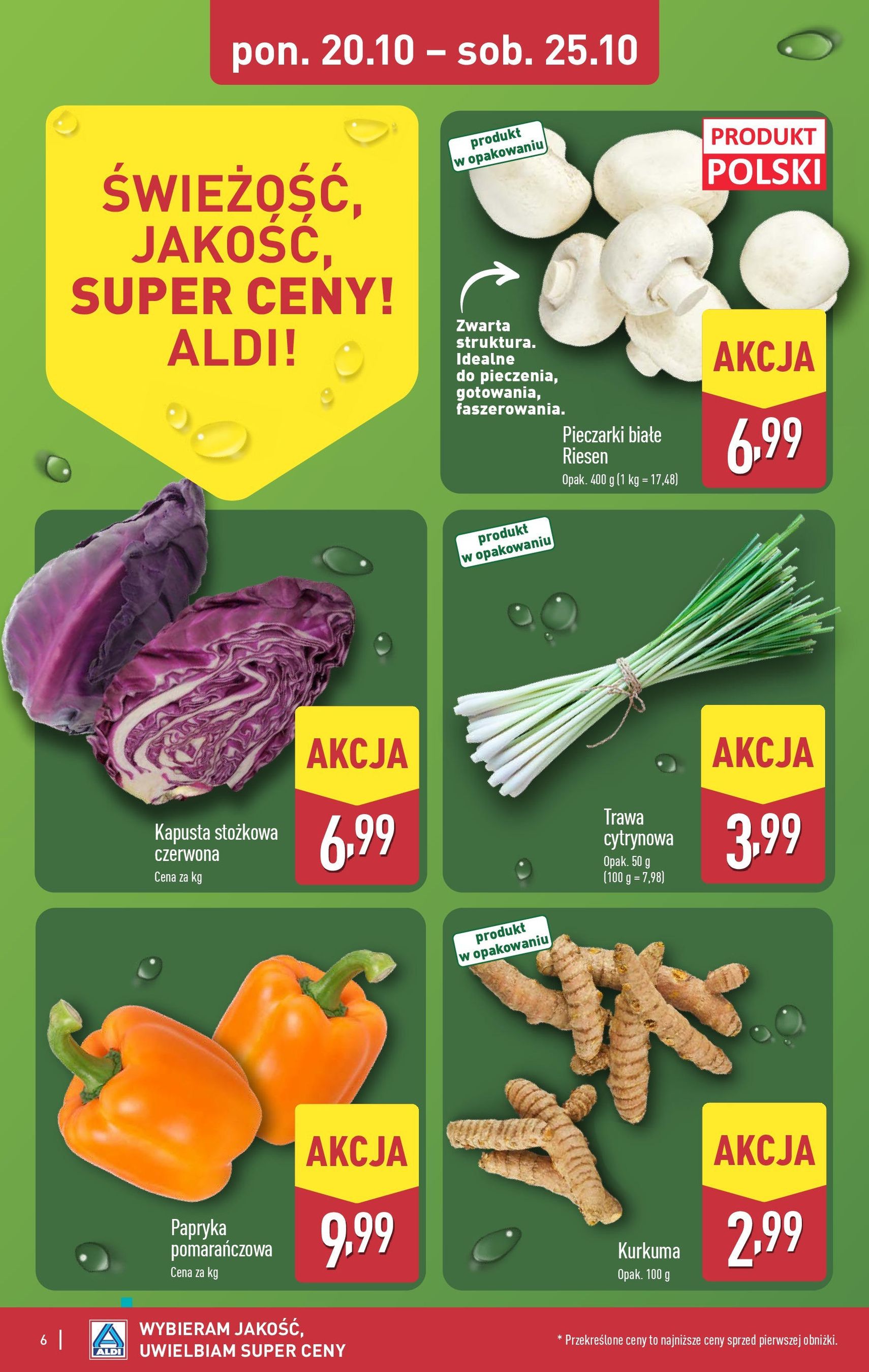 Aldi Gazetka - ważny gazetka od 20.10.2025 strona 6 z 41 Aldi Gazetka - ważny gazetka od 20.10.2025 strona 6 z 41