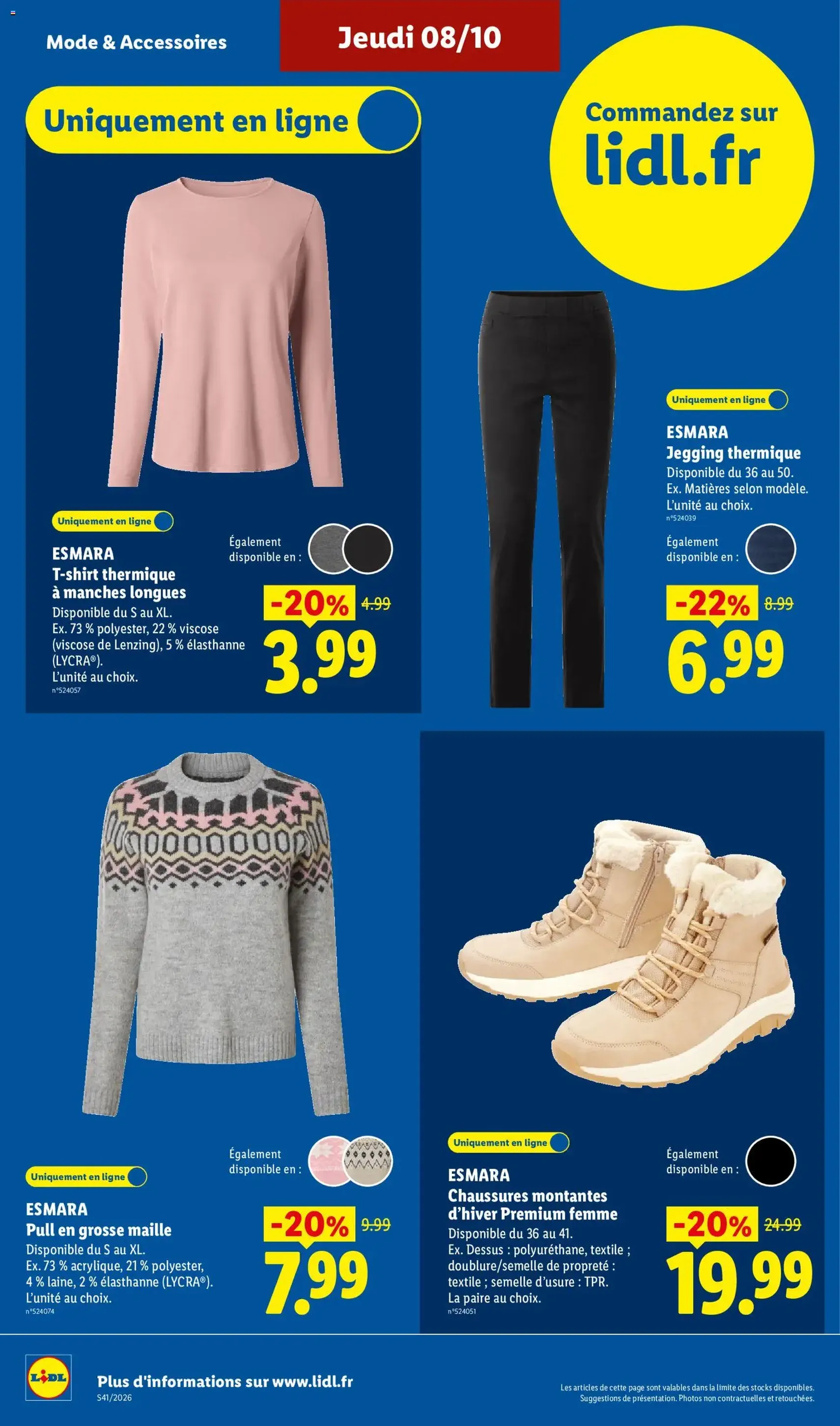 LIDL catalogue - brochure valable à partir du 08/10/2026, page 34 sur 61