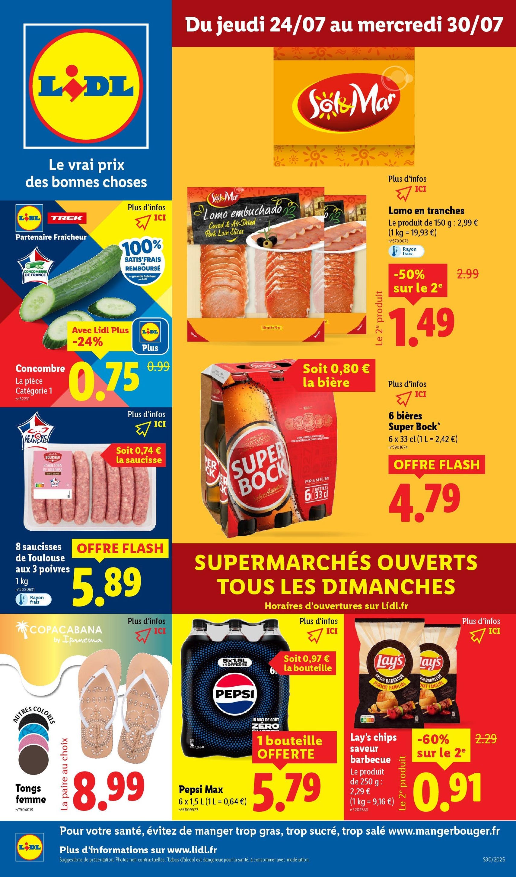 LIDL catalogue semaine 29 - brochure valable à partir du 24/07/2025, page 1 sur 73 LIDL catalogue semaine 29 - brochure valable à partir du 24/07/2025, page 1 sur 73