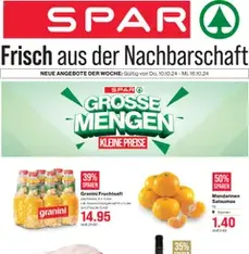 SPAR Aktionen - Prospekt Vorschau gültig ab 10.10.2025