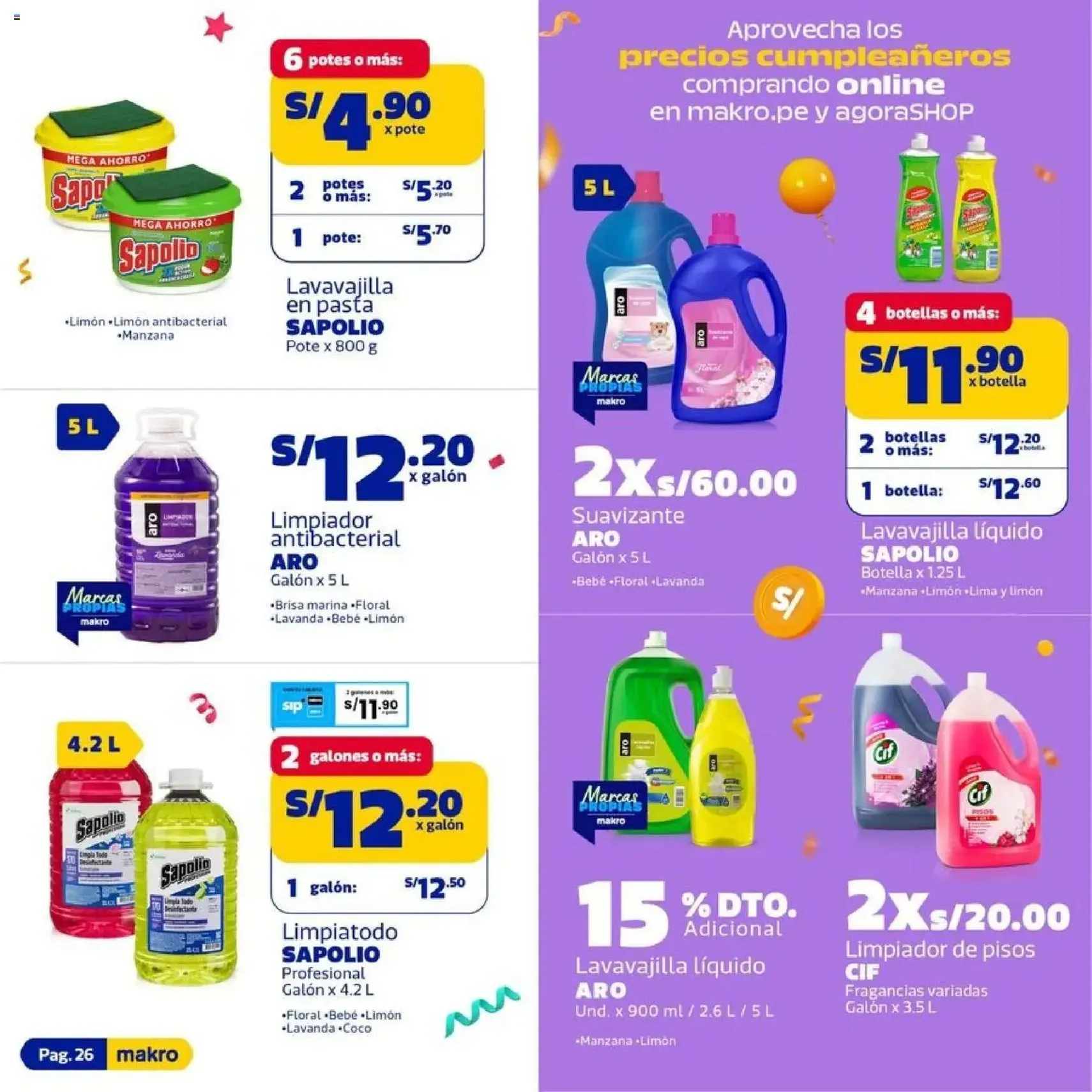 Makro catálogo - folleto válido desde 14/07/2026 página 26 de 28