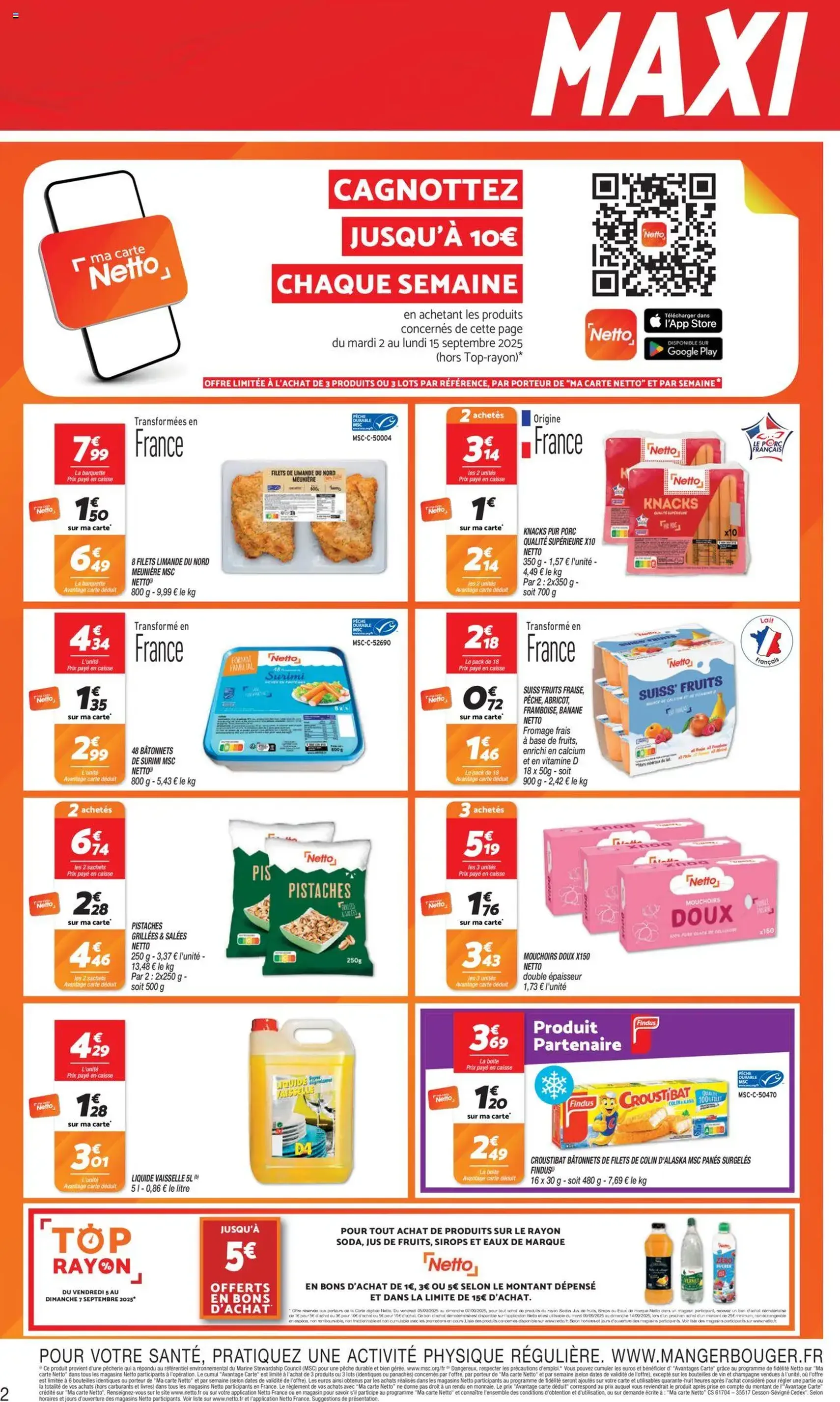 Netto catalogue - brochure valable à partir du 02/09/2025, page 2 sur 8 Netto catalogue - brochure valable à partir du 02/09/2025, page 2 sur 8