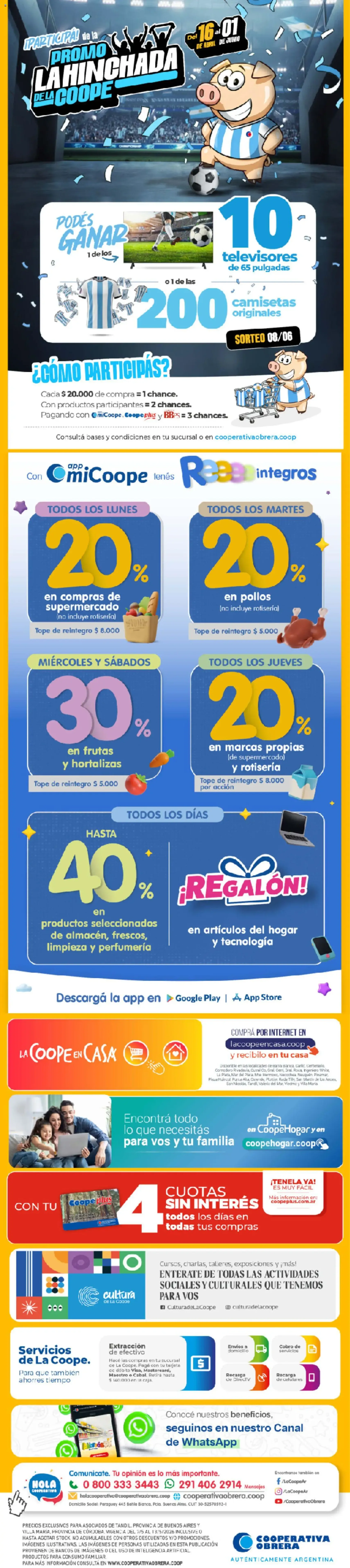 Cooperativa Obrera catálogo - folleto válido desde 07/05/2026 página 9 de 9