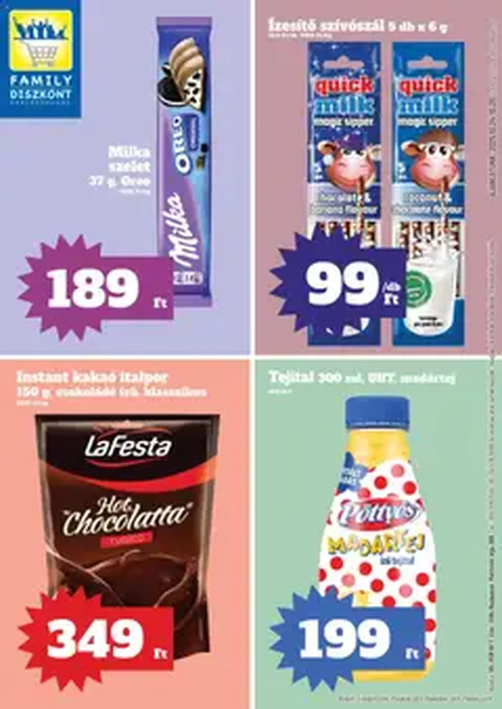 Family Diszkont Akciós újság - 2025.10.24. érvényes szórólap 1 oldal 1 oldalból