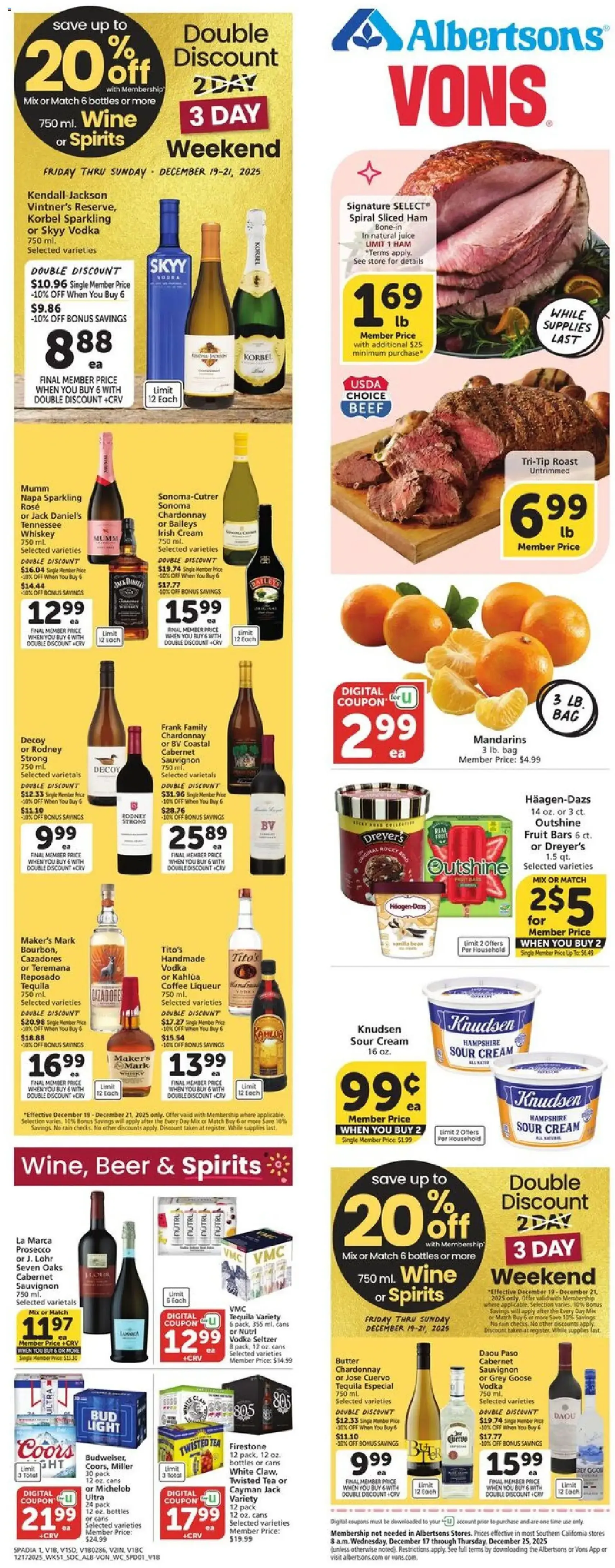 Vons Weekly Ad - valid flyer from 12/17/2025, page 2 of 8