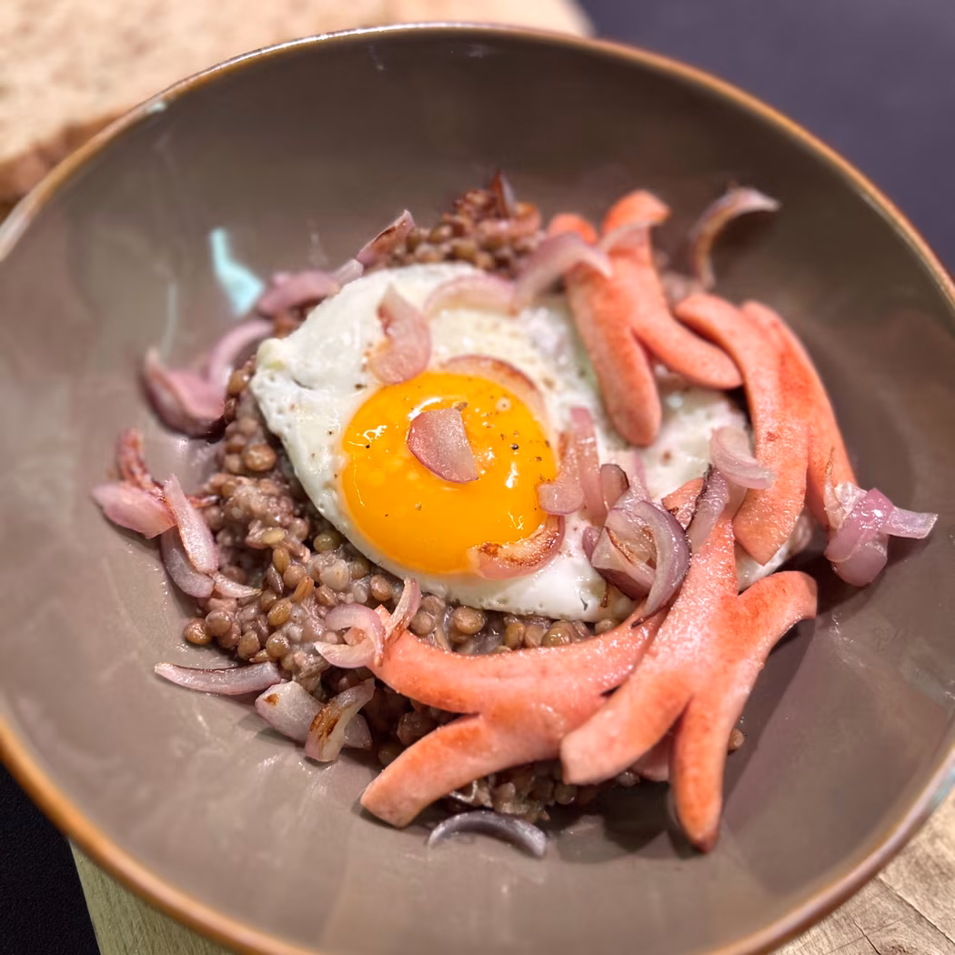 Čočka s pohankou na kyselo