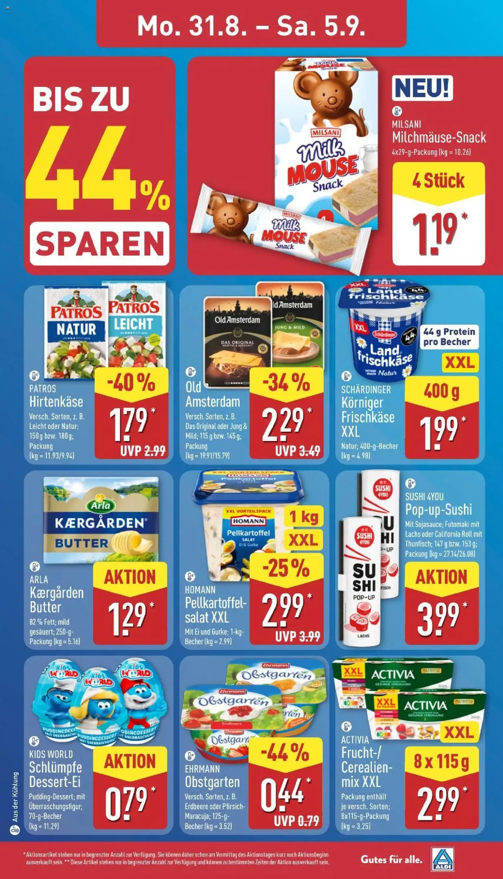 Aldi Prospekt - Gültiger Prospekt ab 31.08.2026, Seite 7 von insgesamt 41