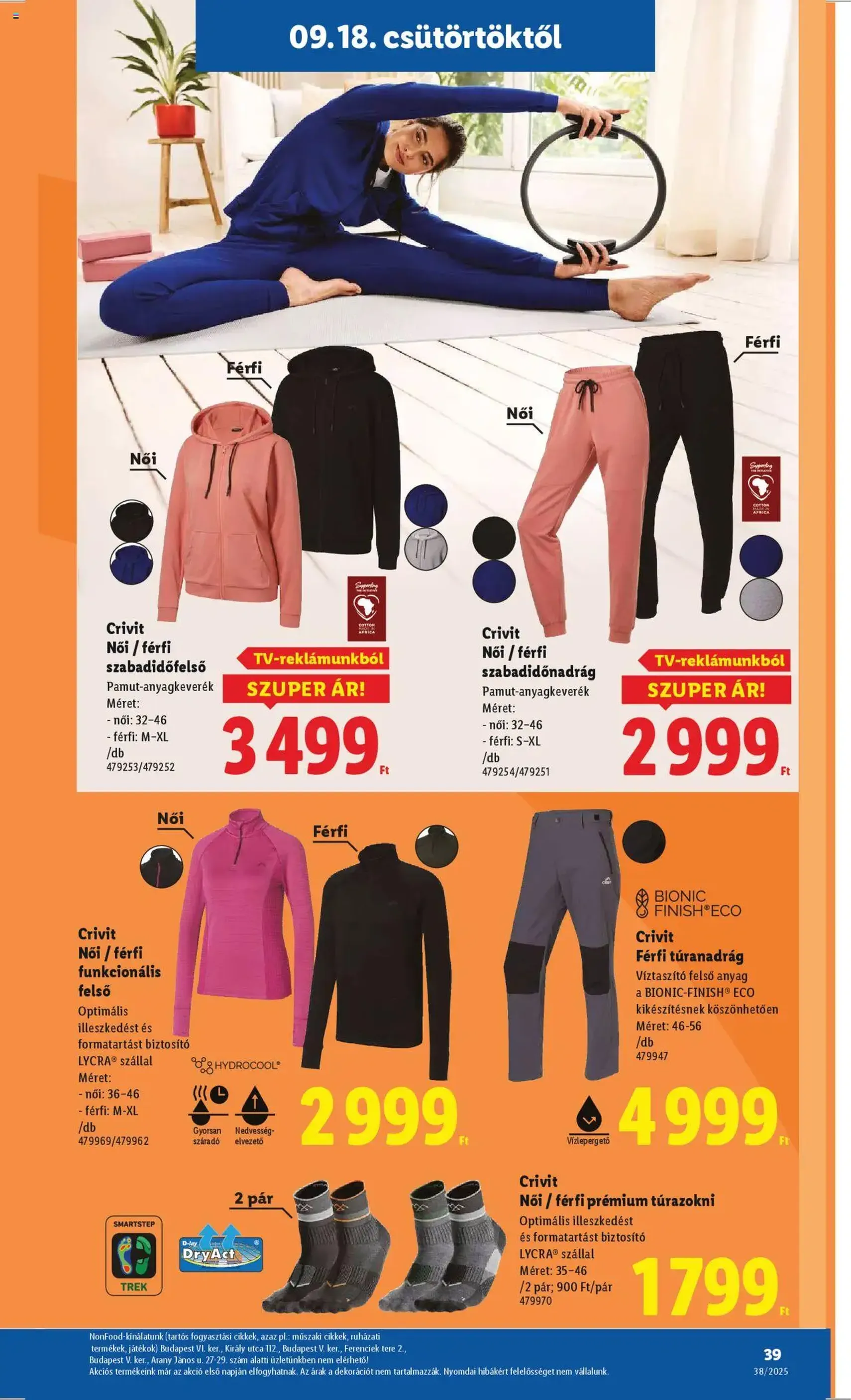Lidl Akciós újság - 2025.09.18. érvényes szórólap 39 oldal 74 oldalból