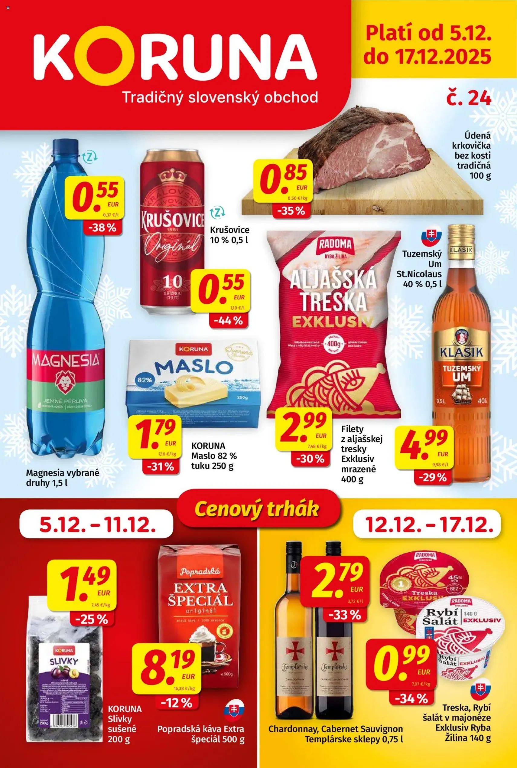 Koruna leták - platný leták od 05.12.2025 strana 1 z 28